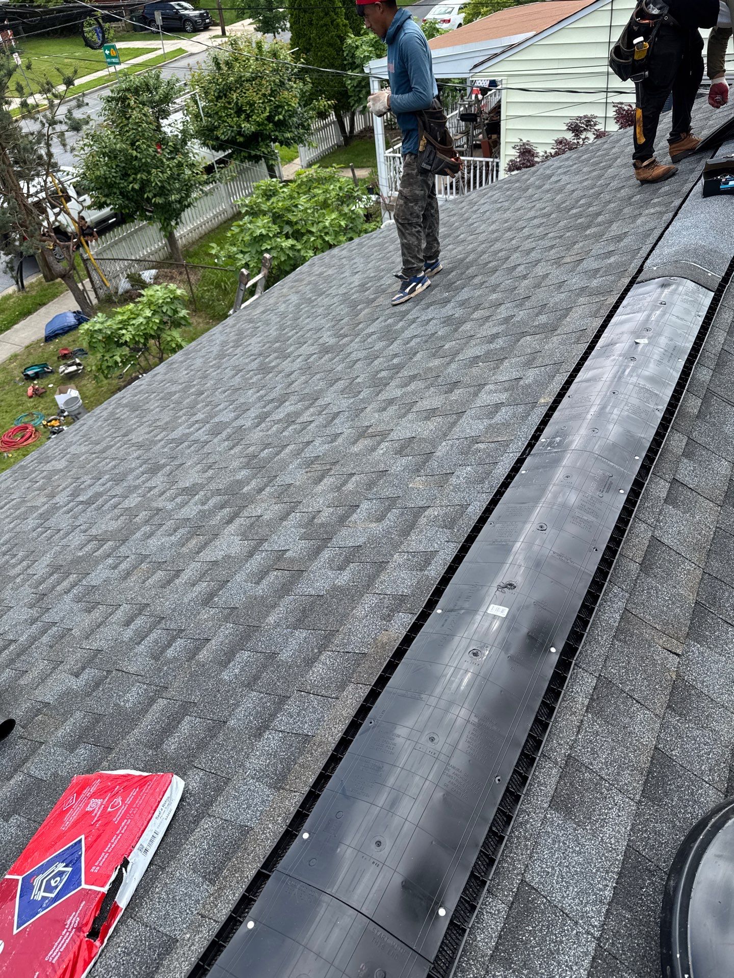 Residential Roofing Installation using GAF HDZ SHINGLES by La Bendicion Contruction Llc