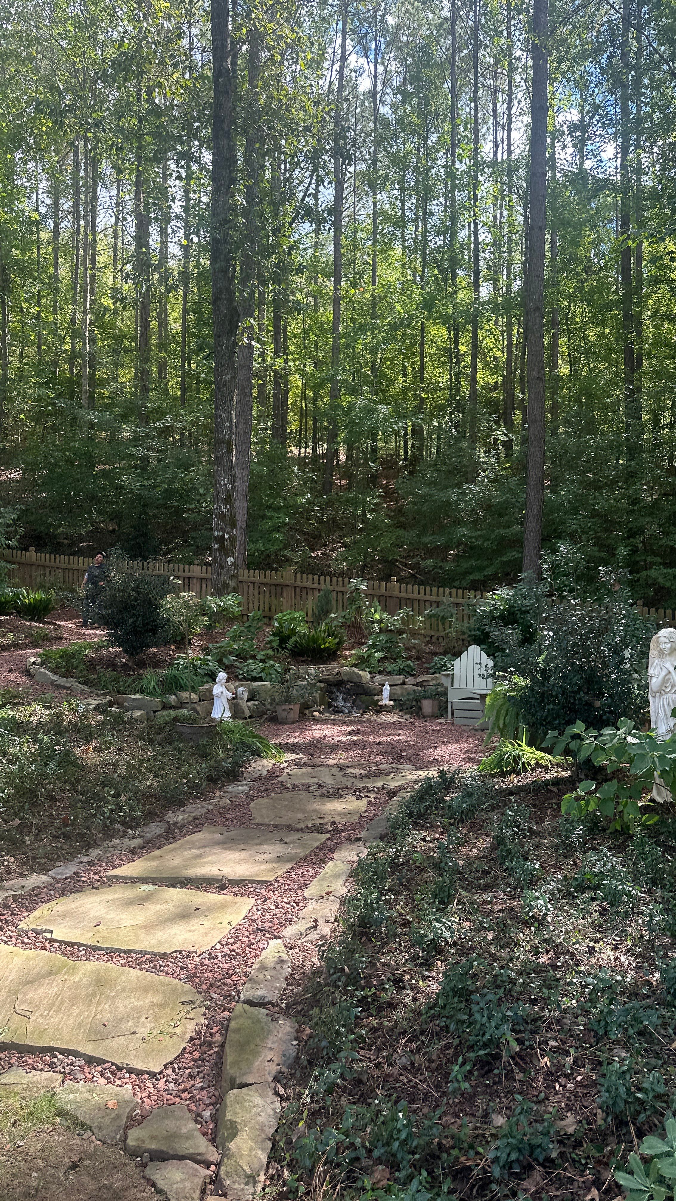 Custom Landscape Transformation and Hardscape Installation in Birmingham by NATURE ONE - LANDSCAPE DESIGN