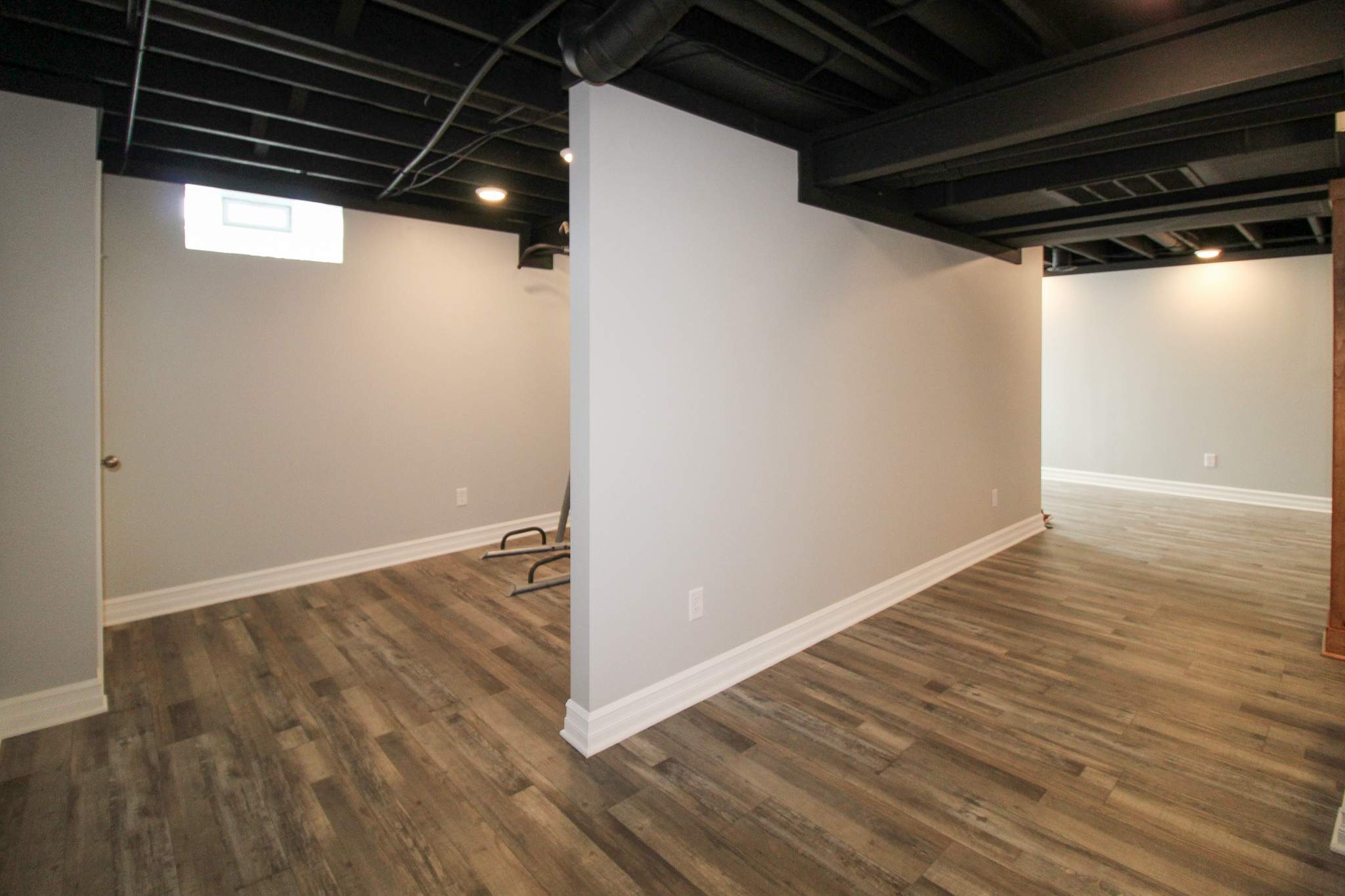 Basement Remodel by Ivy Lea Construction