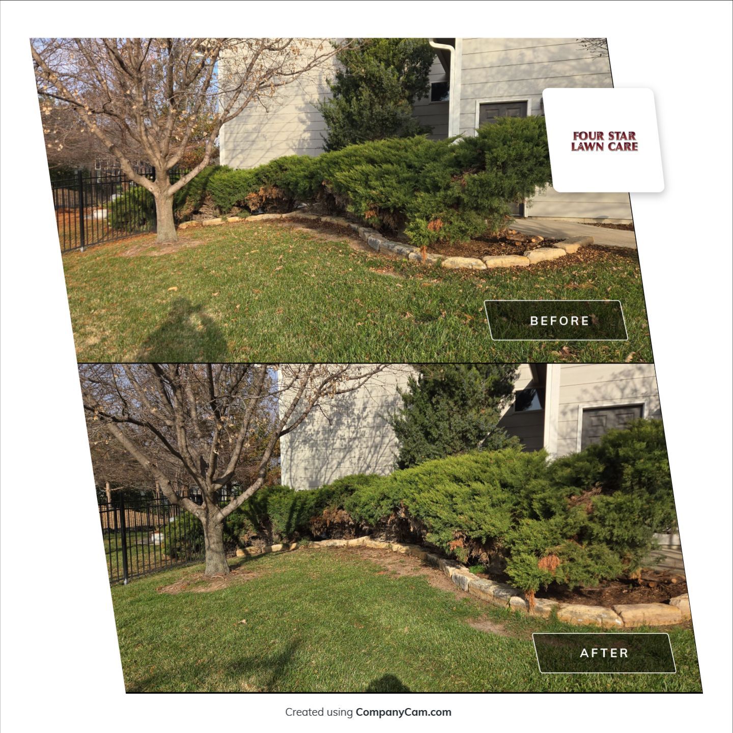 Project in Maize by Four Star Lawn Care