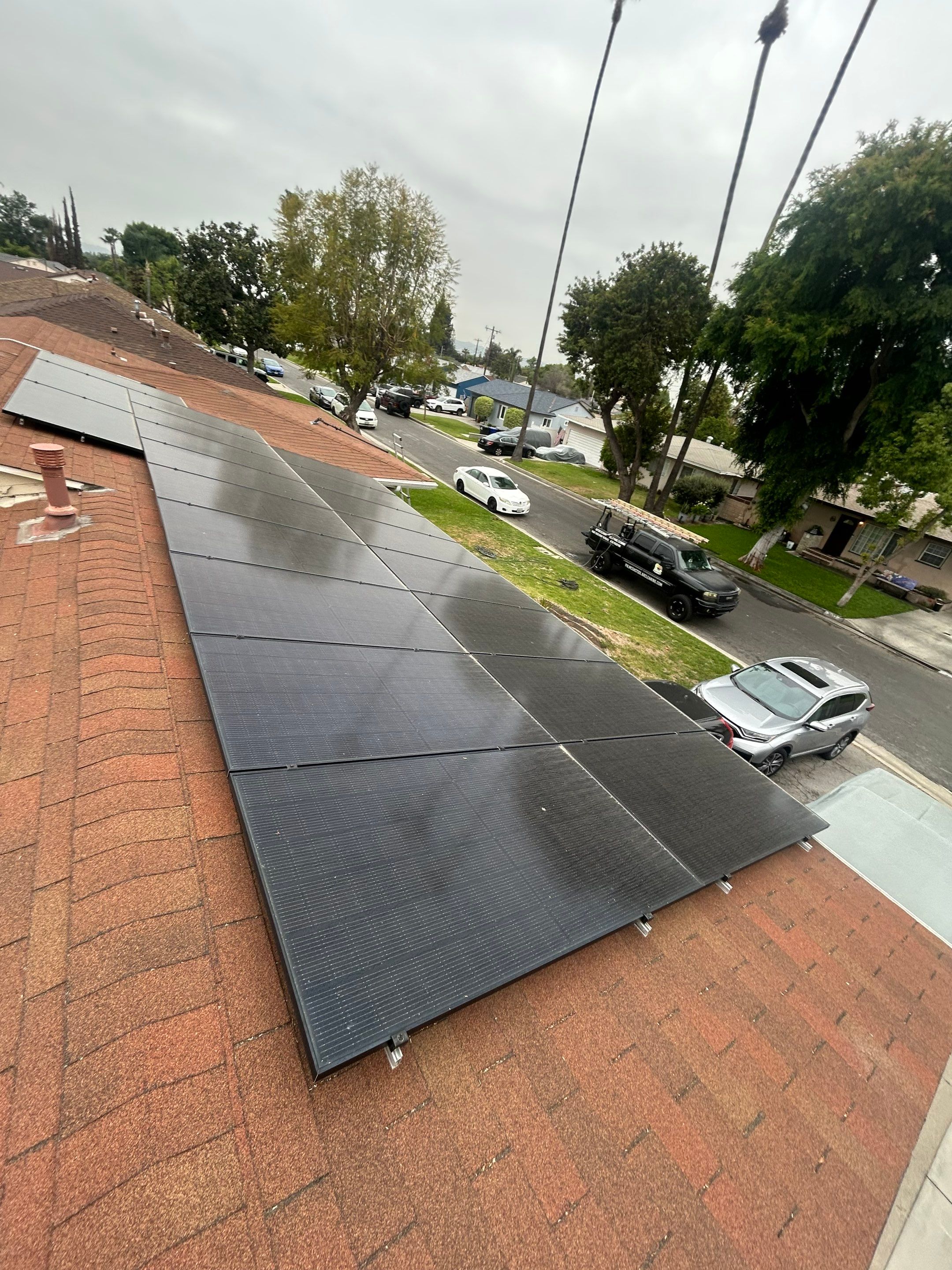 Solar Panel Cleaning in Covina Ca by Palm Coast Solar Cleaning