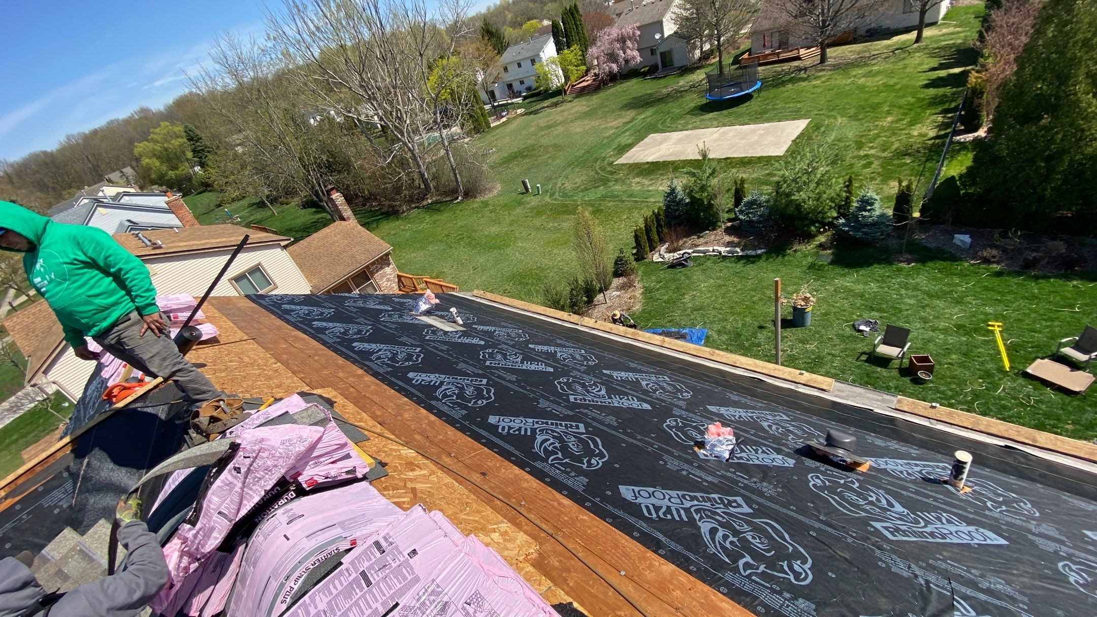 Roof Replacement using CertainTeed Landmark by 180 Contractors