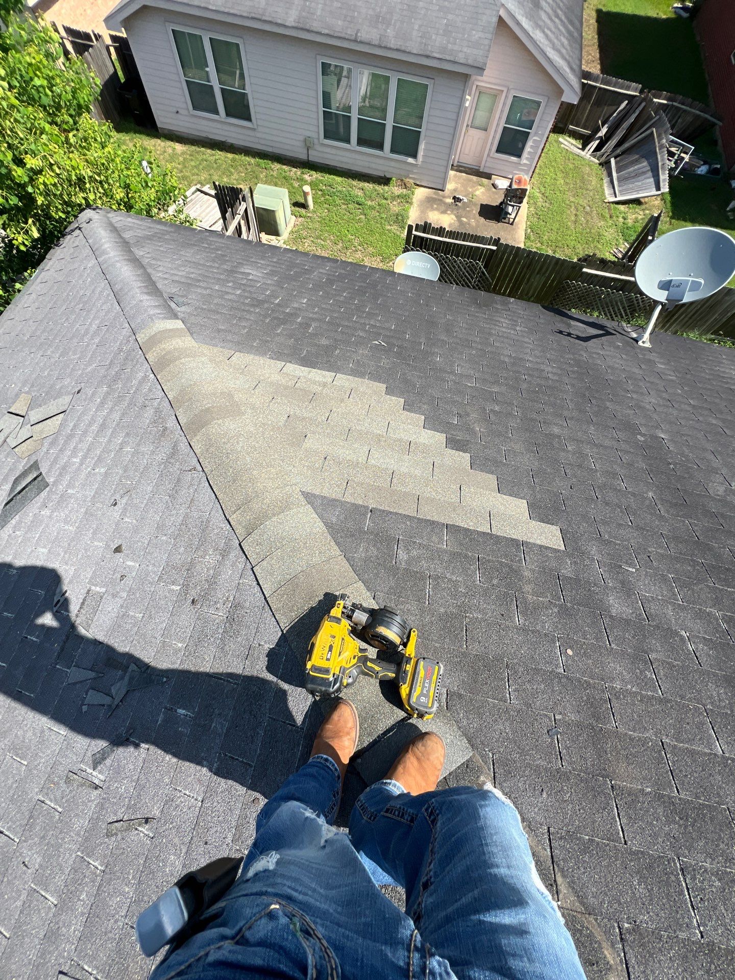 Residential Roofing Repair using Owen's Corning Duration (Lifetime) Shingles by Roof Repair Services LLC