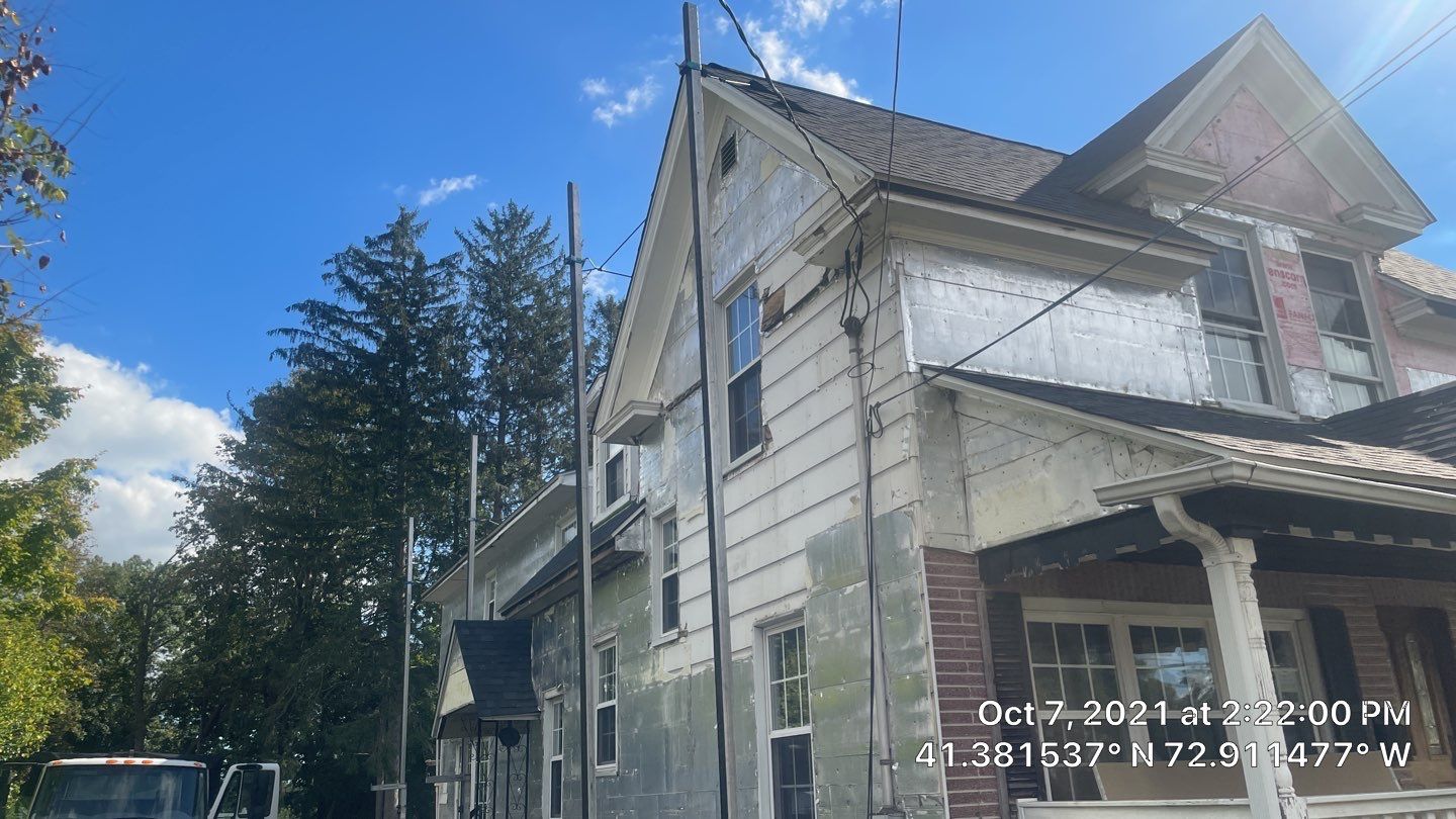 New roofing siding and gutters in new have CT by A Plus Exterior