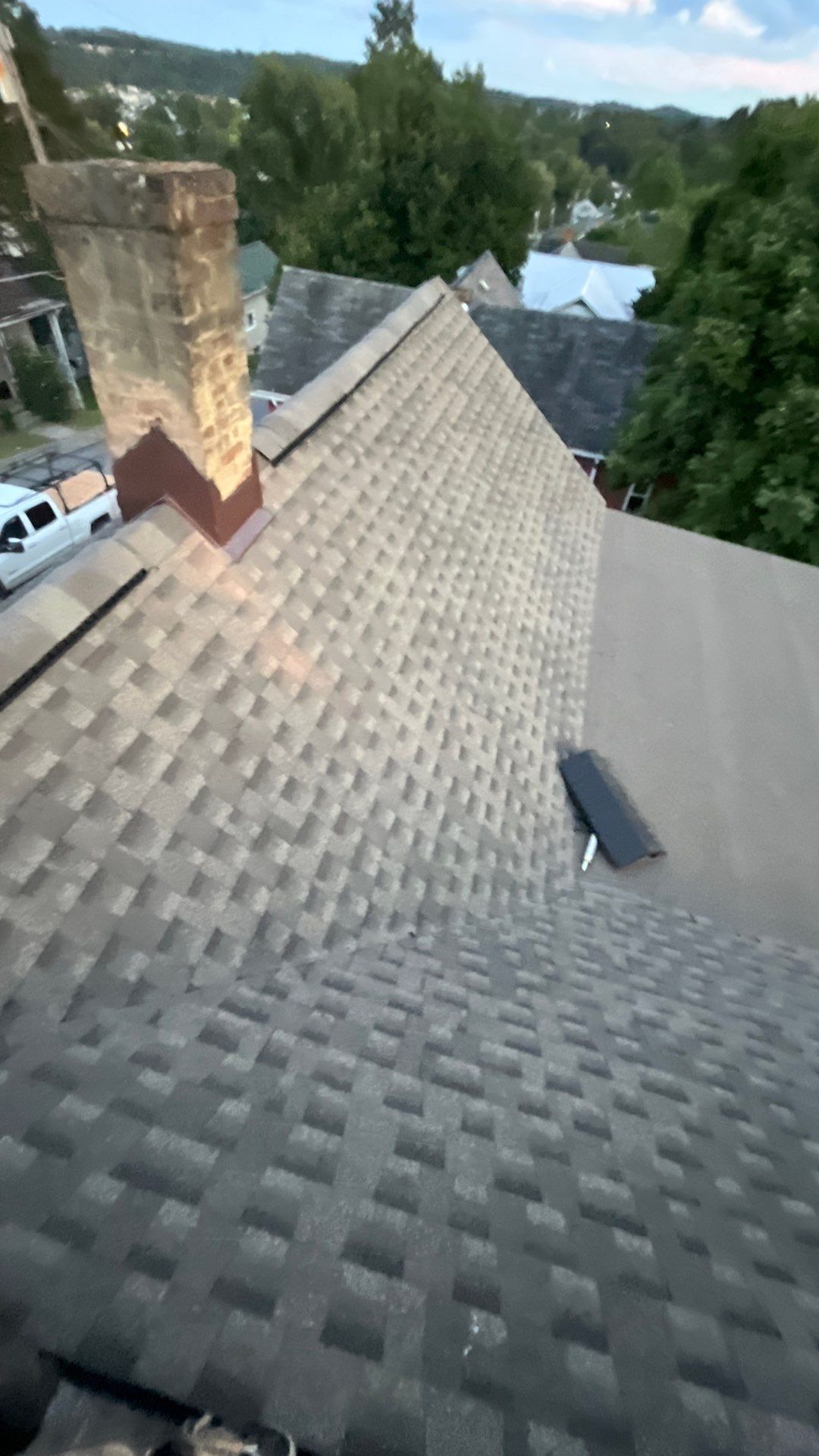 Residential Roofing Installation using GAF Timberline HDZ Weathered Wood by Rainstoppers Roofing