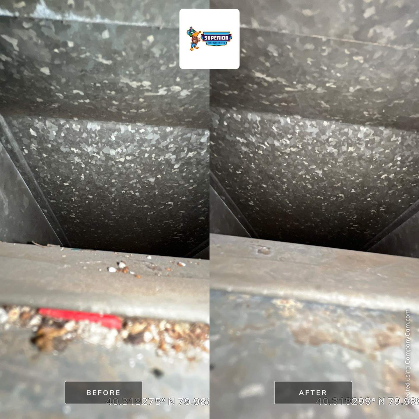 Air Duct Cleaning With a Vacuum Truck in Pittsburgh, PA by Superior Air Duct Cleaning