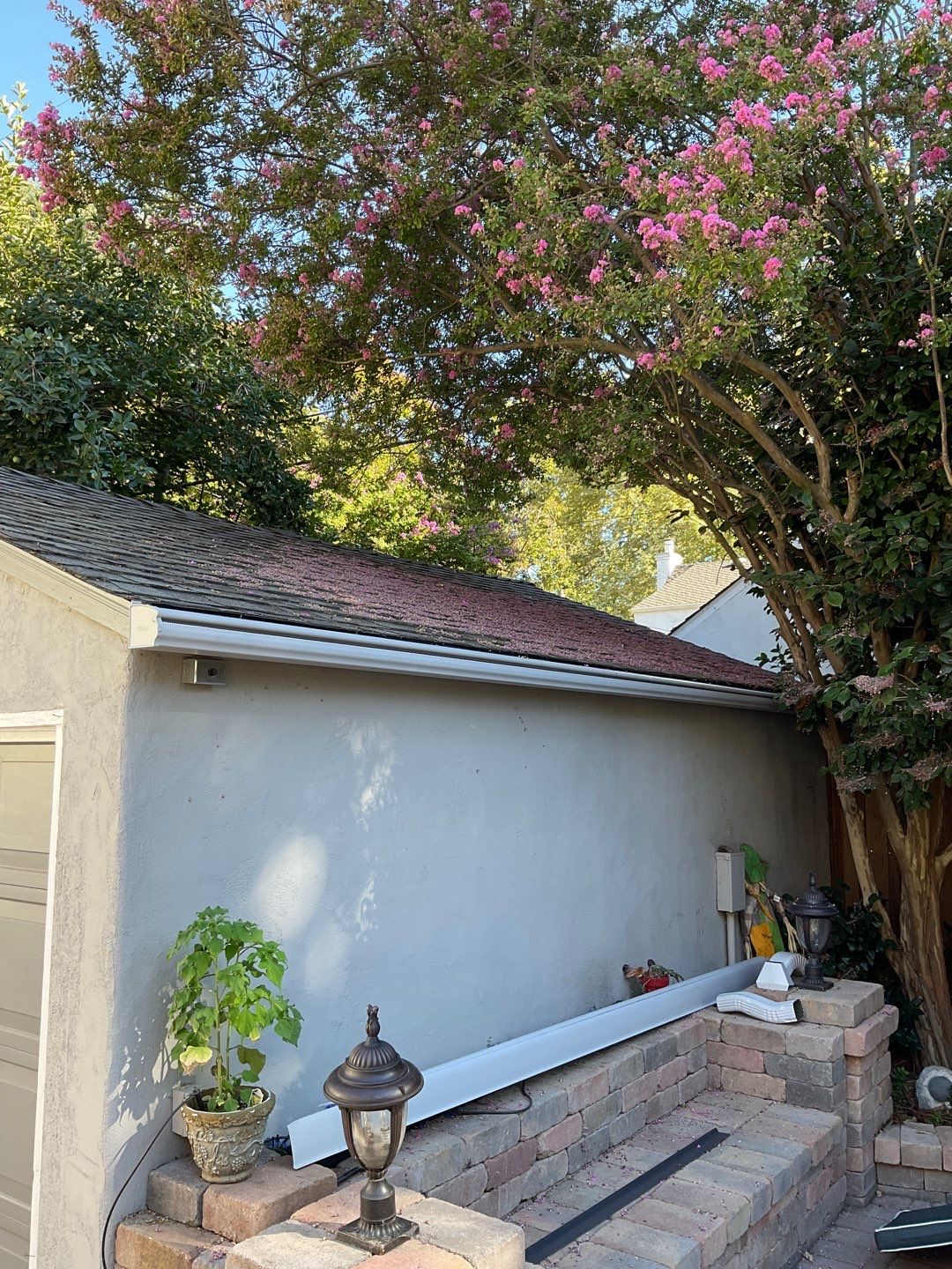 Gutter Installation using Englert LeafGuard Gutters by Byers Enterprises 