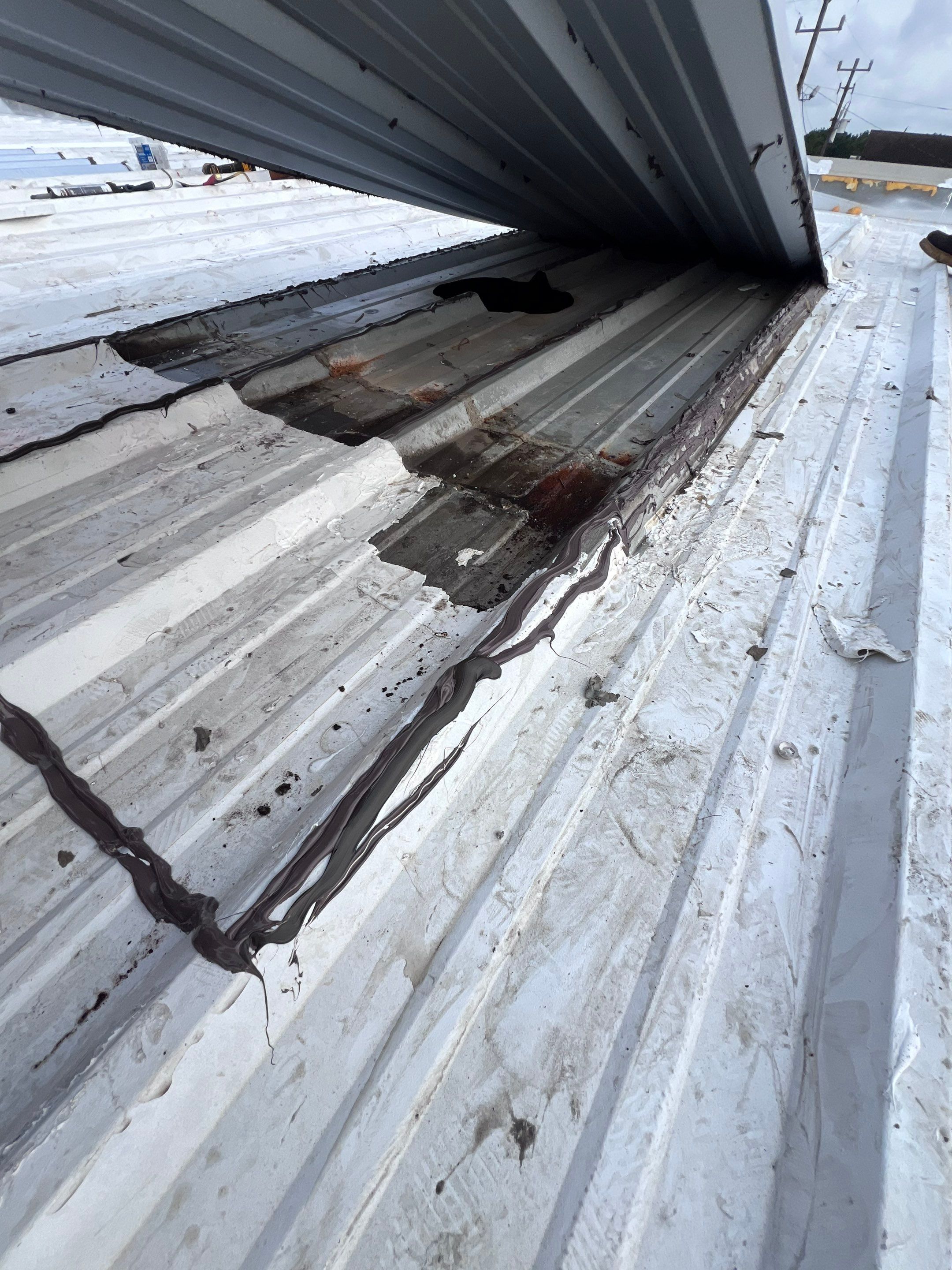 Commercial Roofing Repair using Metal by Roof Repair Company