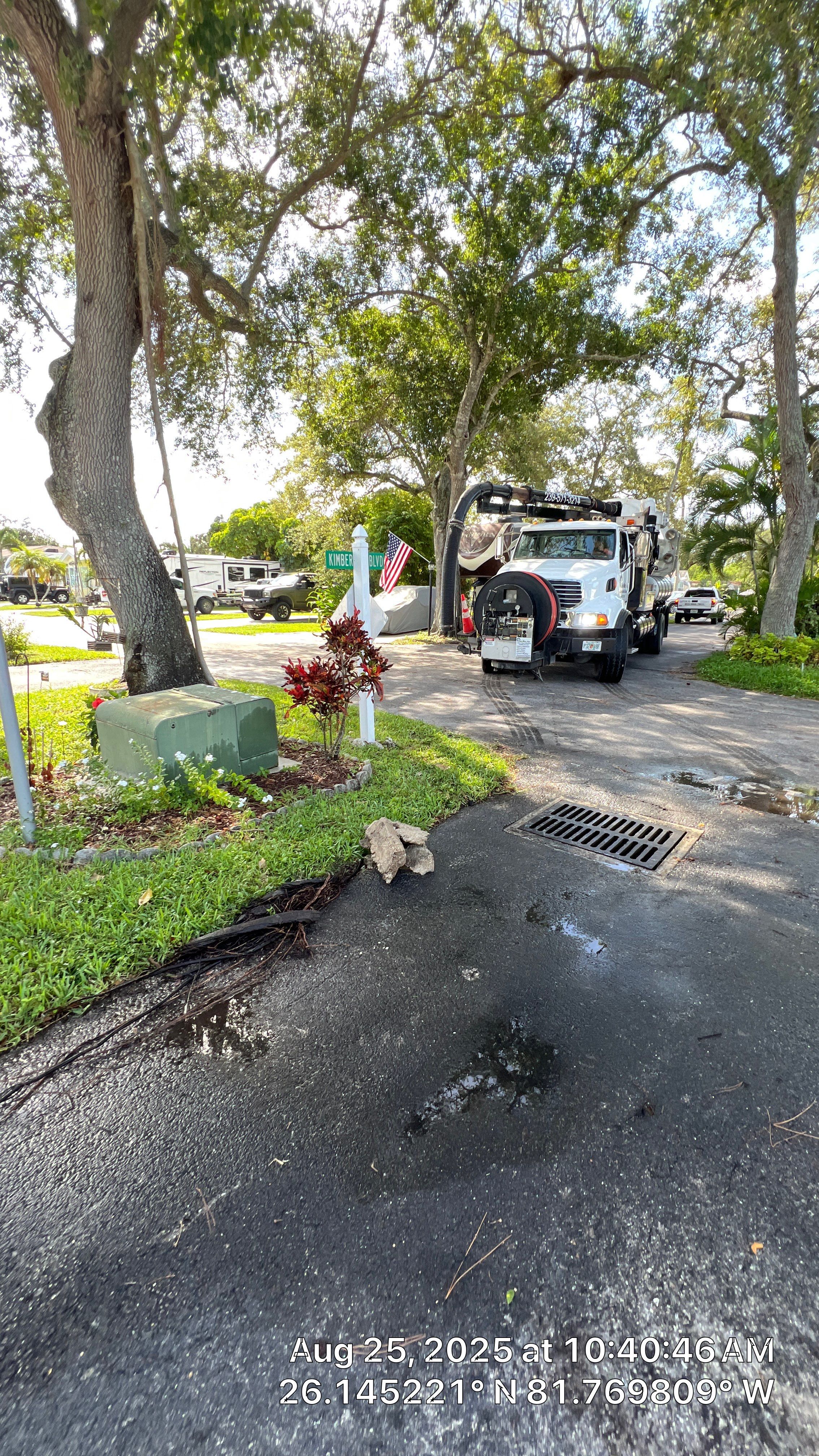 Naples RV Resort Stormwater System Maintenance  by Don Mar, Inc. Storm Water Solutions