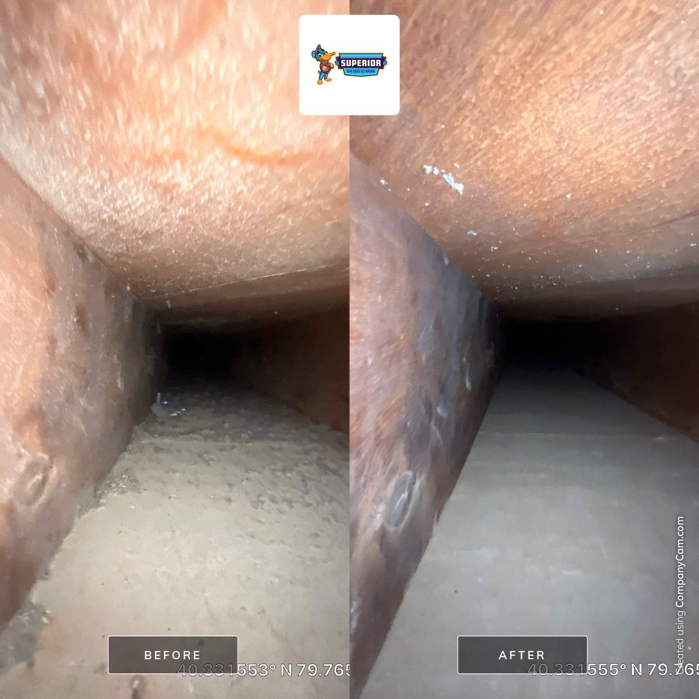 Air Duct Cleaning With a Vacuum Truck in North Huntingdon, PA by Superior Air Duct Cleaning