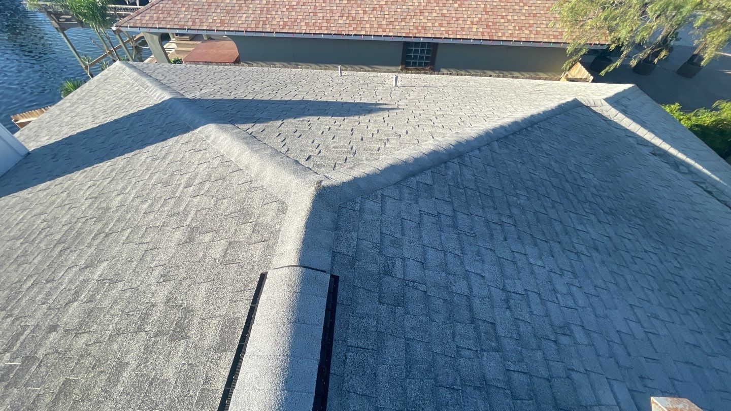 Residential Roofing Installation using Architectural Dimensional Shingles by Lighthouse Roofing
