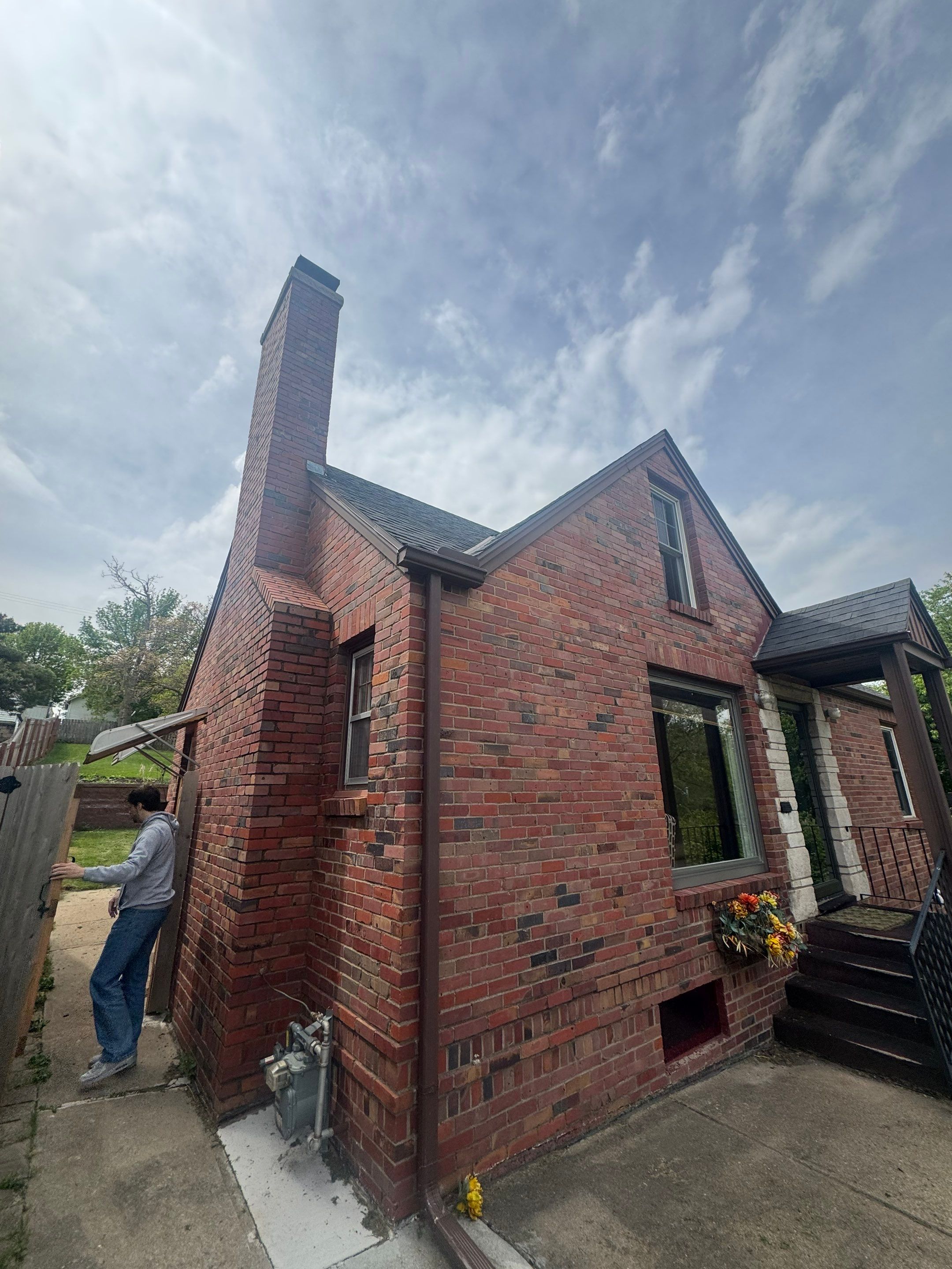 IKO Roof and Seamless Gutters by Lightning Exteriors