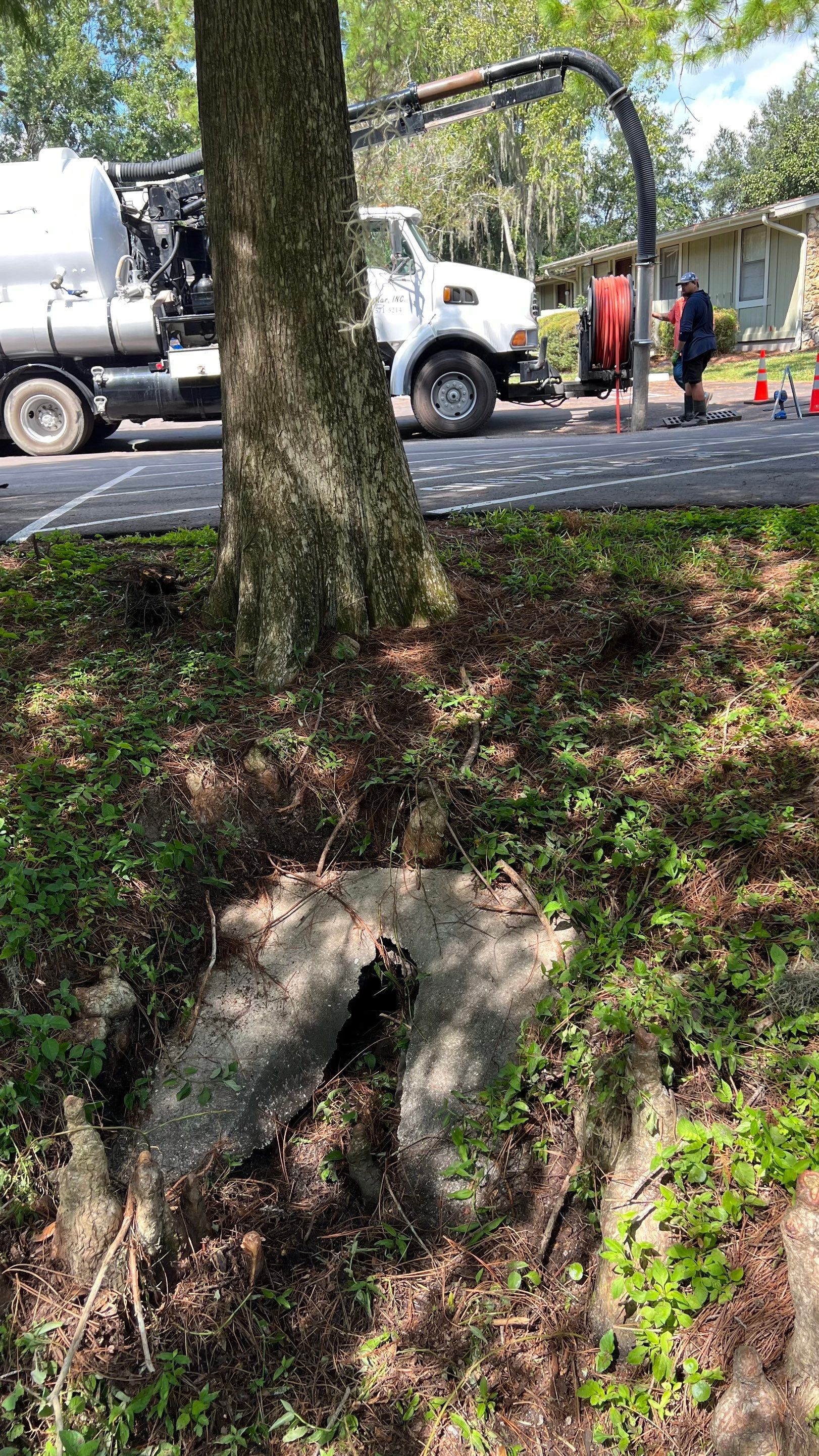Apartment Complex Storm Water System Cleaning and Maintenance by APS Power & Water