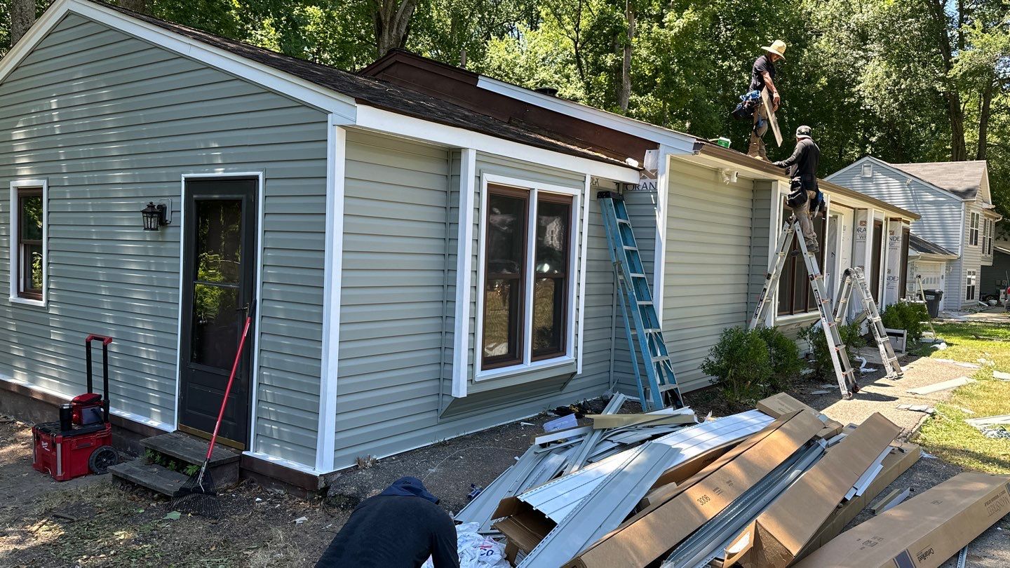 Siding Installation using Vinyl - CertainTeed Main Street by ExteriorPros