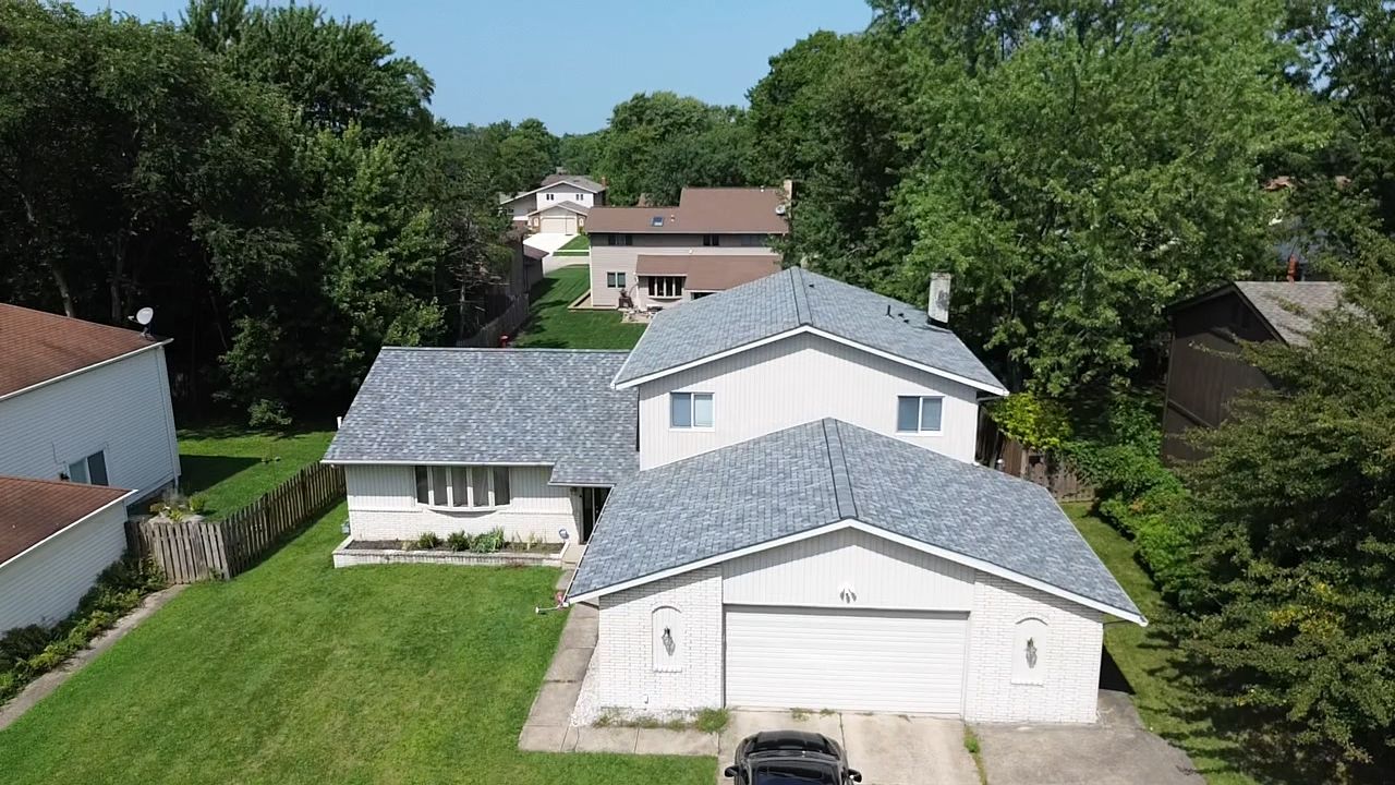 Atlas Pinnacle, Color, Coastal Granite, Drip Edge, Tuxedo Gray by Eagle Eye Roofing