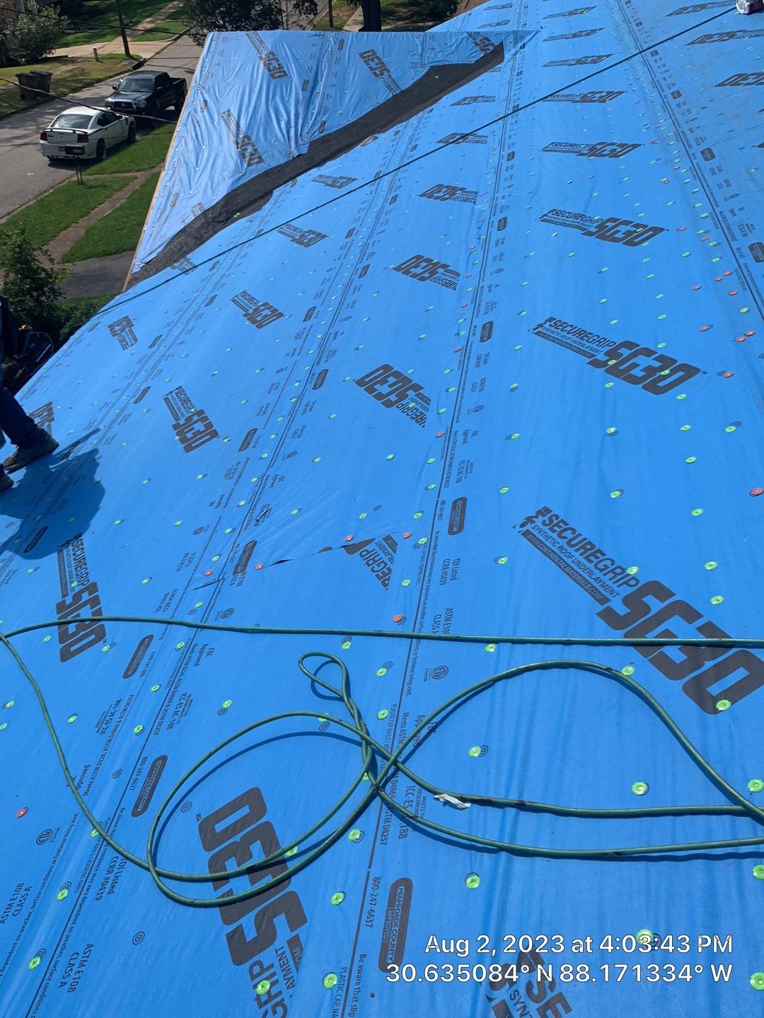 Residential Roofing Installation using Roof Replacement by American Roofing & Construction LLC