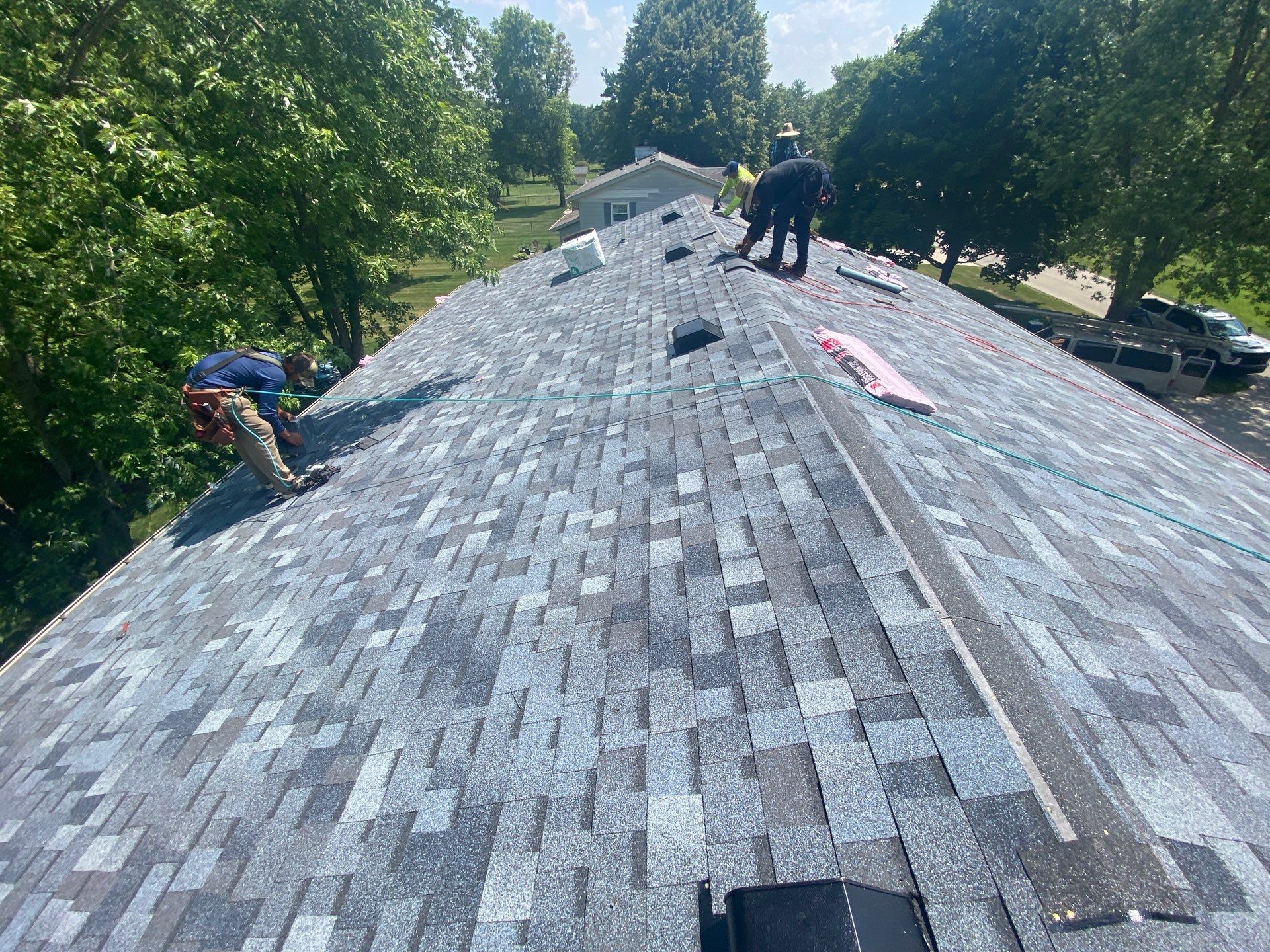 Project by Rodeffer Roofing INC by Rodeffer Roofing INC