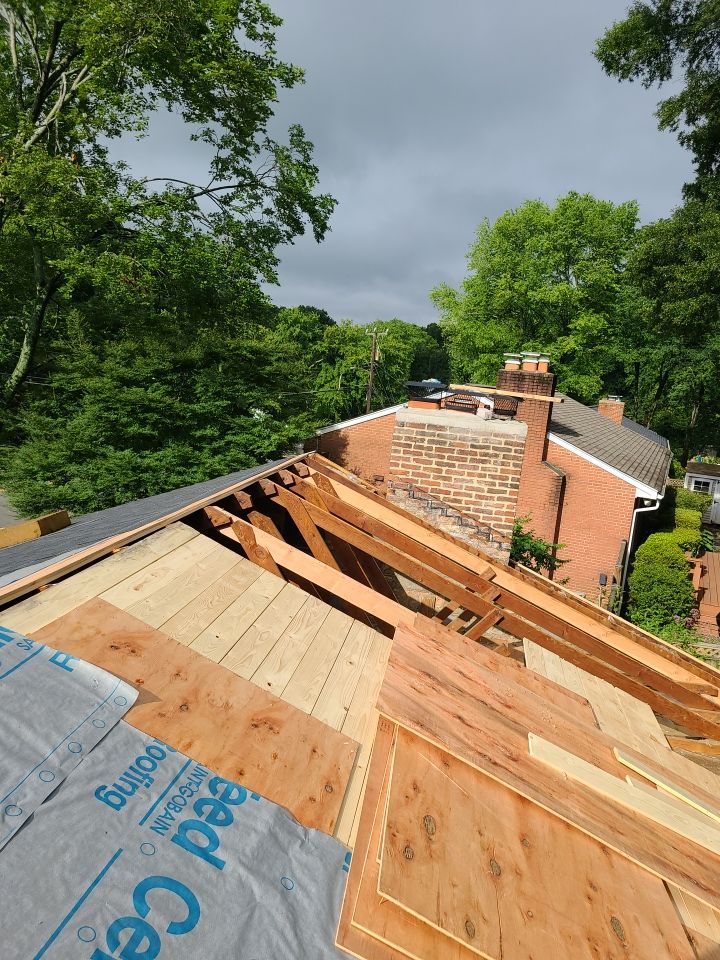 Springfield Tree Damage Restoration: CertainTeed Landmark Designer Shingles in Charcoal Black by RM Banning, Inc.