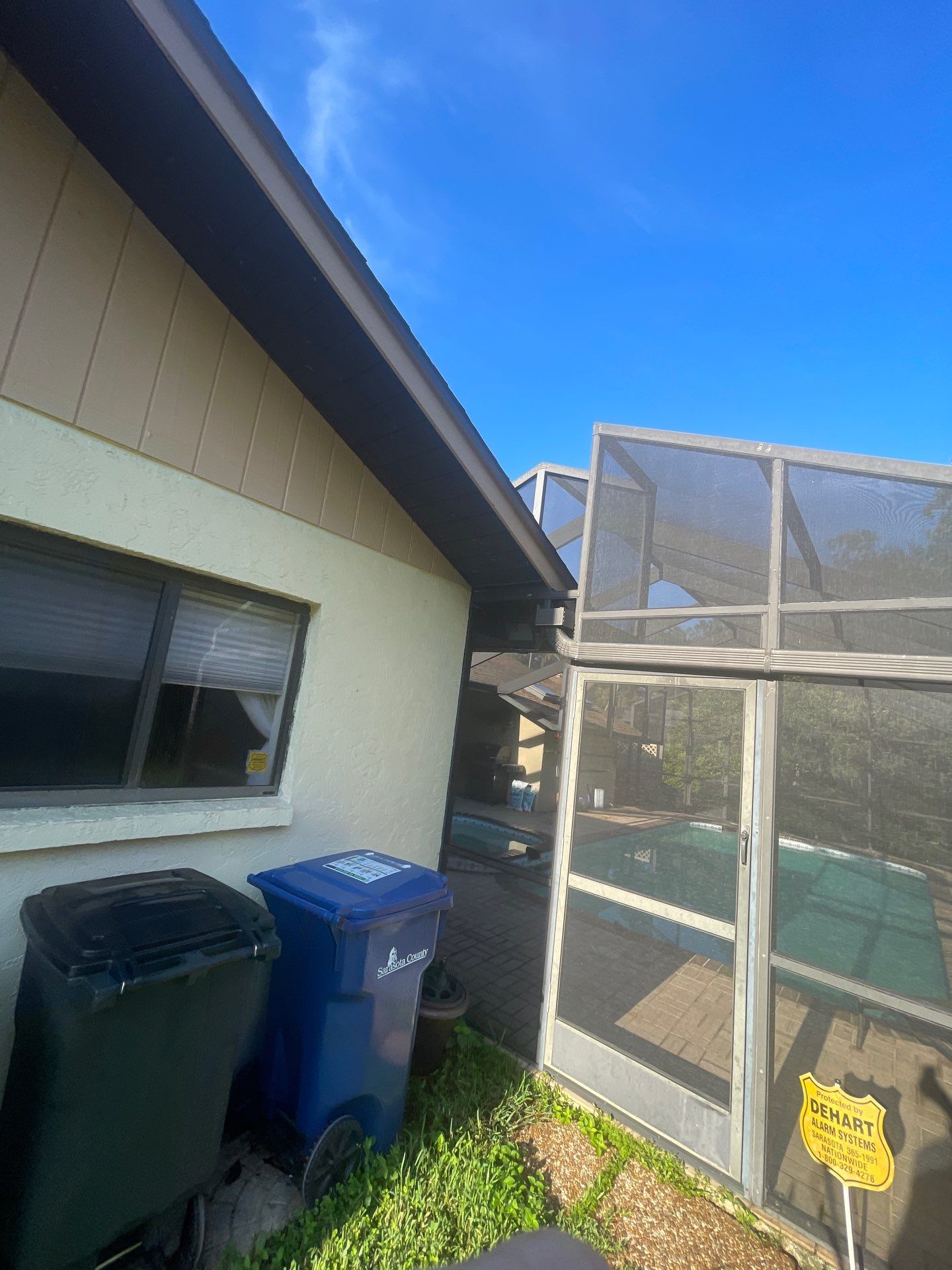 Bronze Soffit and Fascia in Sarasota FL by Gutter Professors