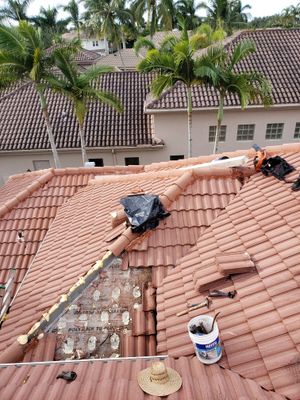 Concrete Tile Roof Repair in Delray Beach – Expert Restoration & Leak Fixing