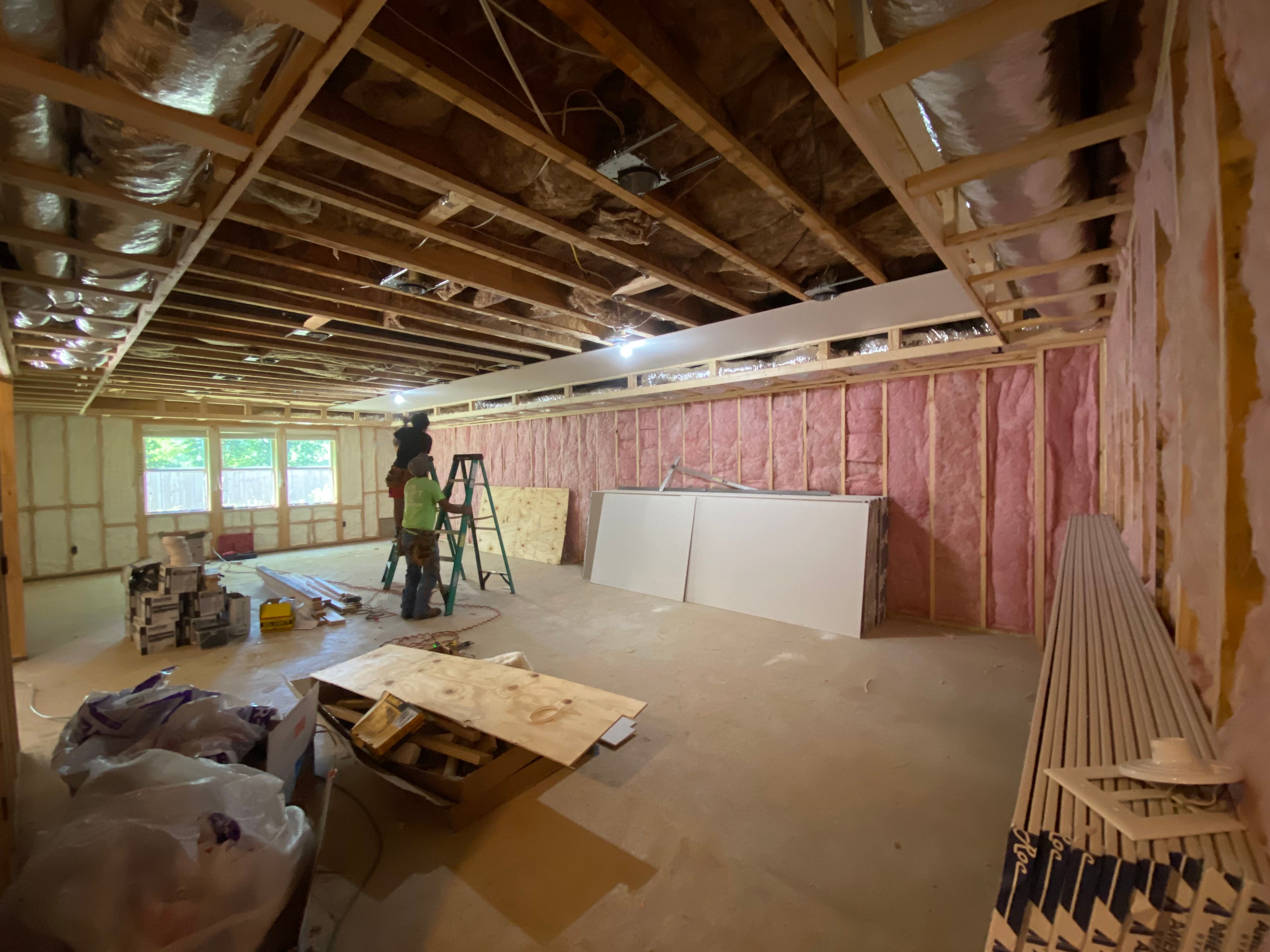 Complete Basement Remodeling and Custom Living Suite in Smyrna by Swift Home Renovations