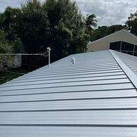 24ga 1" Nail-Strip Mill Finish by Total Roofing System The Metal Roof Experts