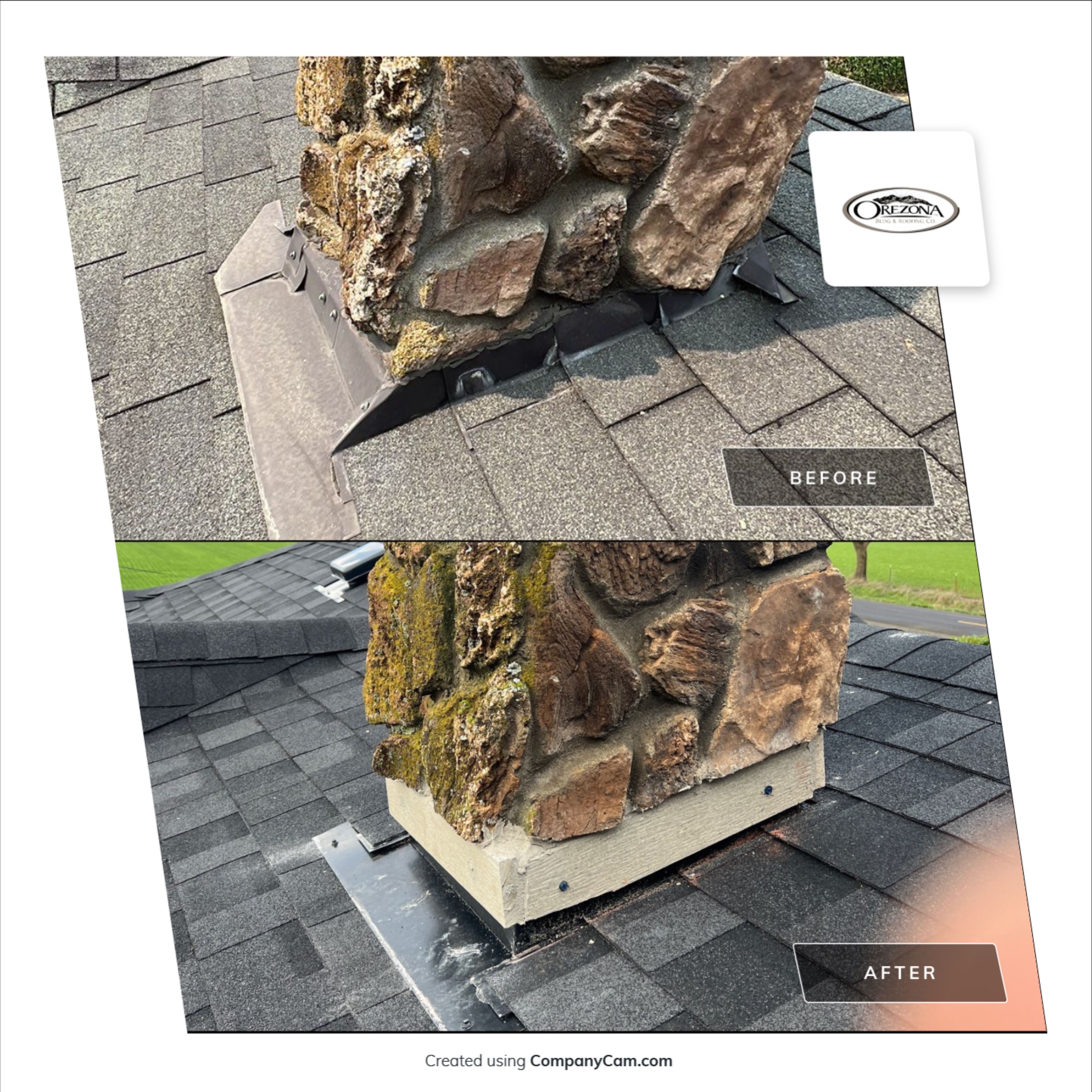 Residential Roofing Installation using IKO Dynasty (Color: Granite Black) by Orezona Building & Roofing Company, Inc.