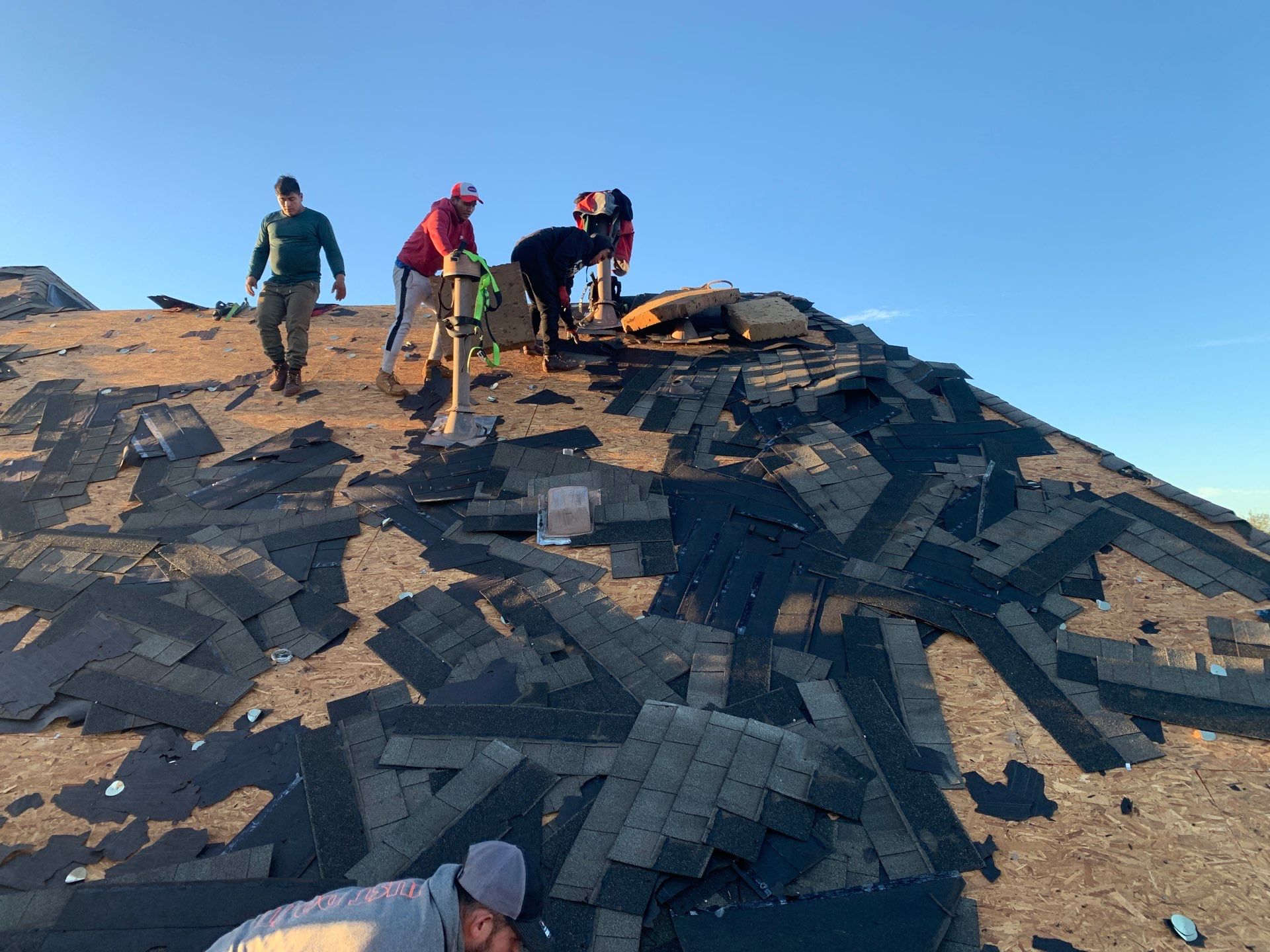 Hail Damage Restoration and Asphalt Shingle Roof Replacement in Austin by Caliber Restoration LLC