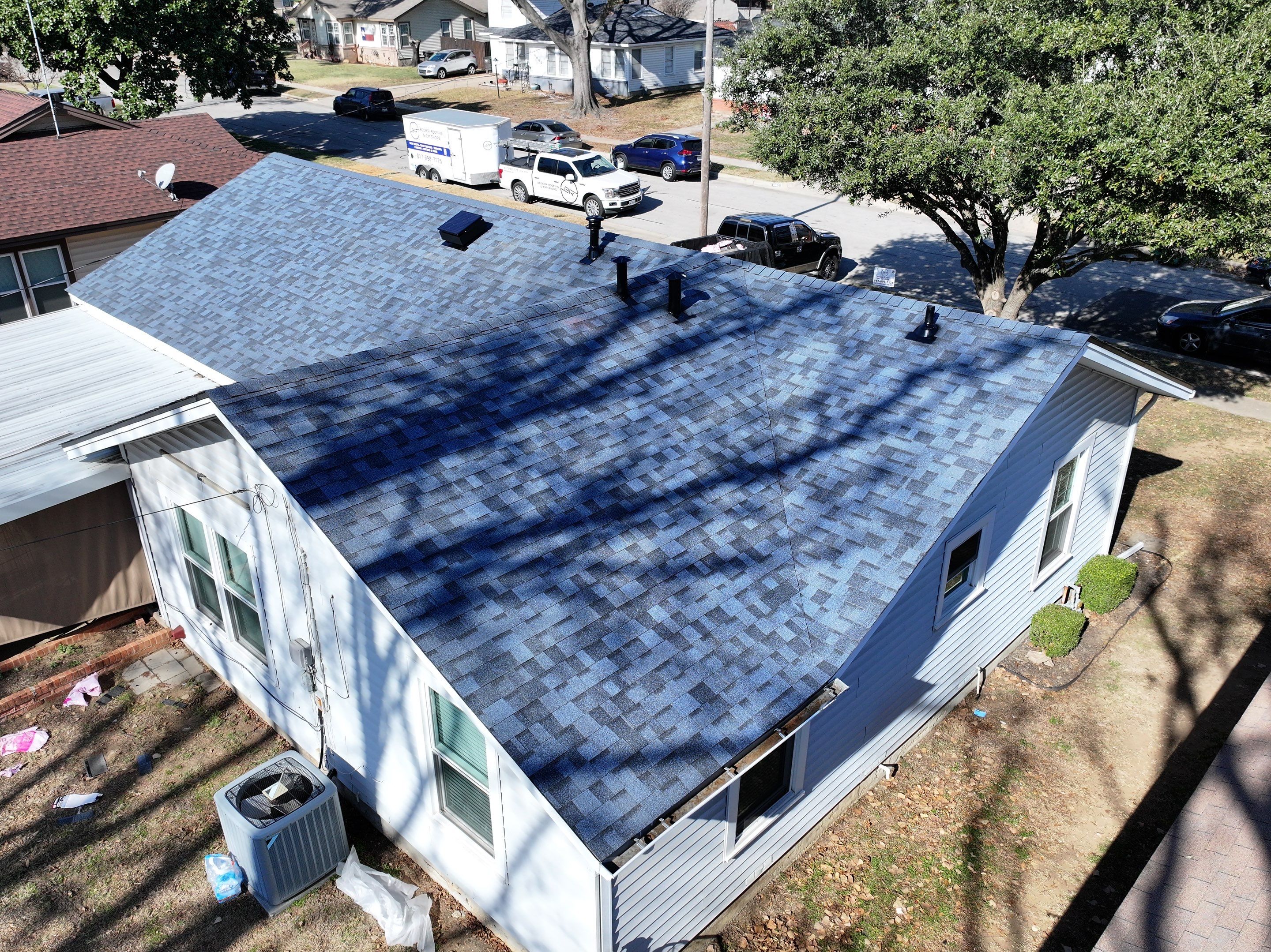 Owens Corning Duration Harbor blue, New Decking!!! by Becker Roofing and Exteriors