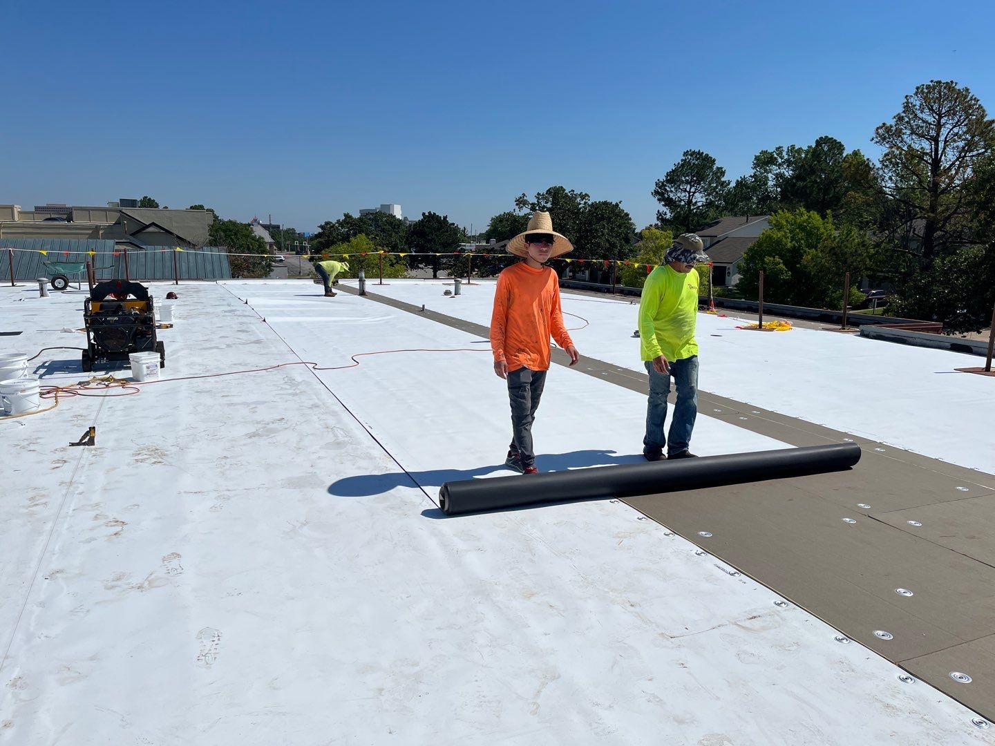TPO Project in Tulsa by Decor Roofing & Restoration