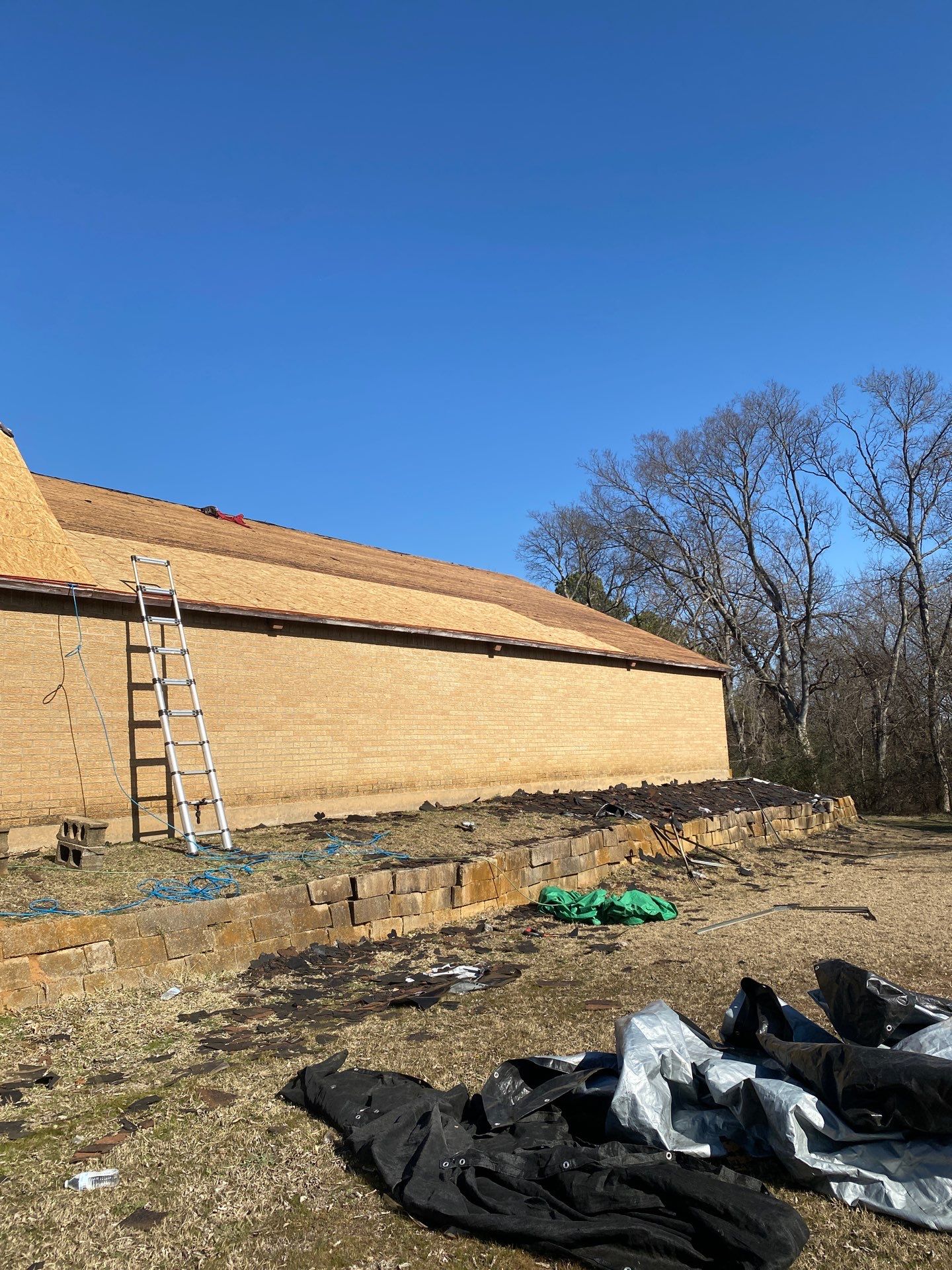 Project in Durant by BANA Roofing and Solar Supply