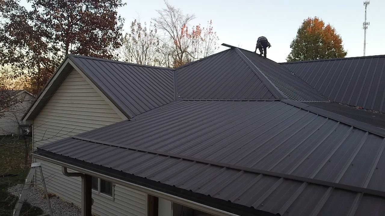Exposed Fastener Metal Roof Replacement – Ossian, IN by 4Ever Metal Roofing