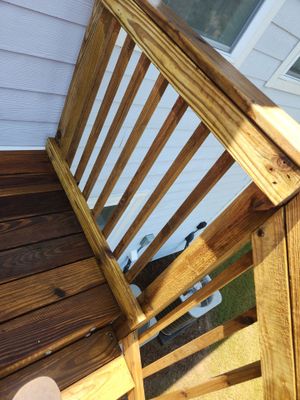 Deck using Wood Sealant