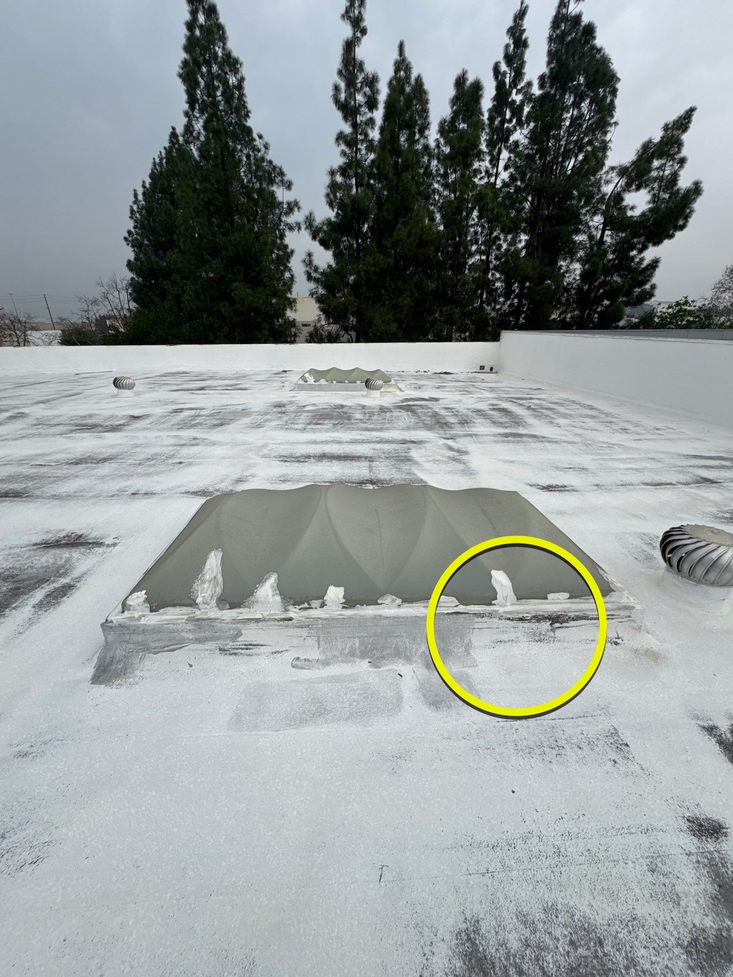 Silicone Coating - Commercial Property in Irwindale by Hull Brothers Roofing