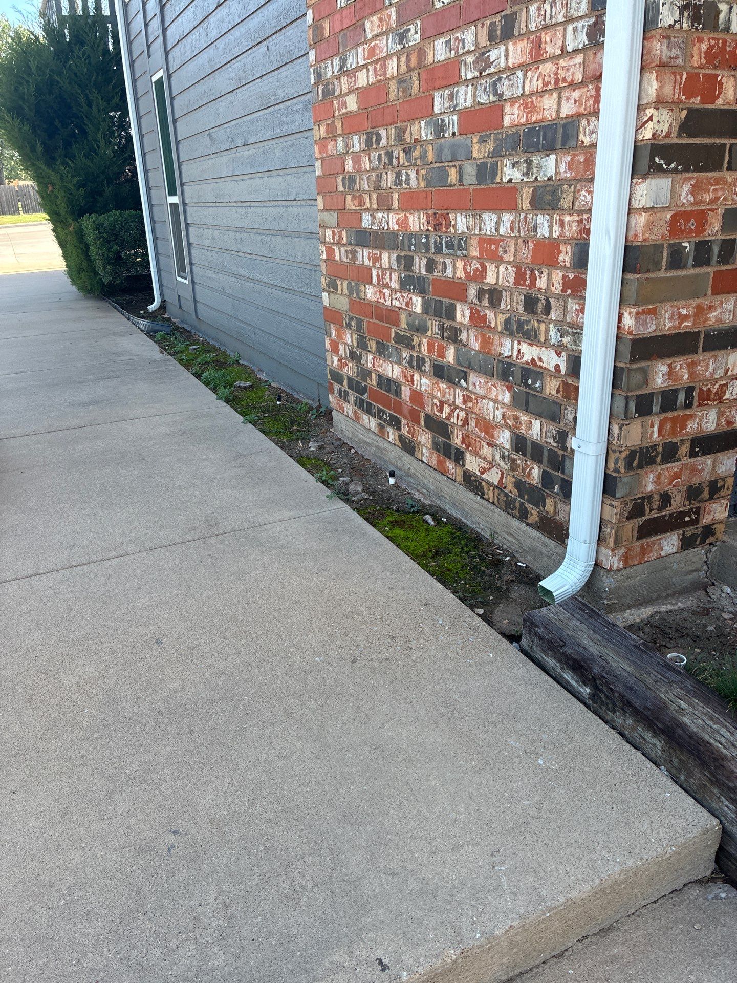 Landscape and concrete work by Clays Services Inc