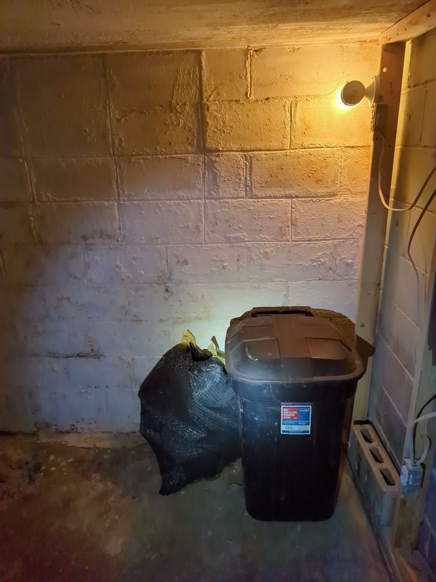Bowing Wall using Fortress Invisibeams  by ACE Waterproofing & Basement Solutions
