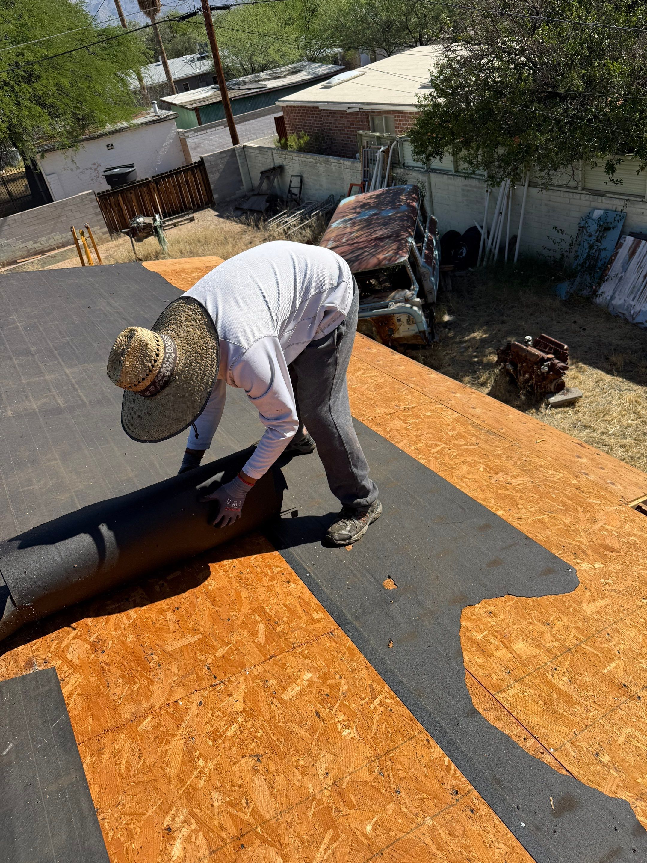 Project in Tucson by West Coast Roofing AZ
