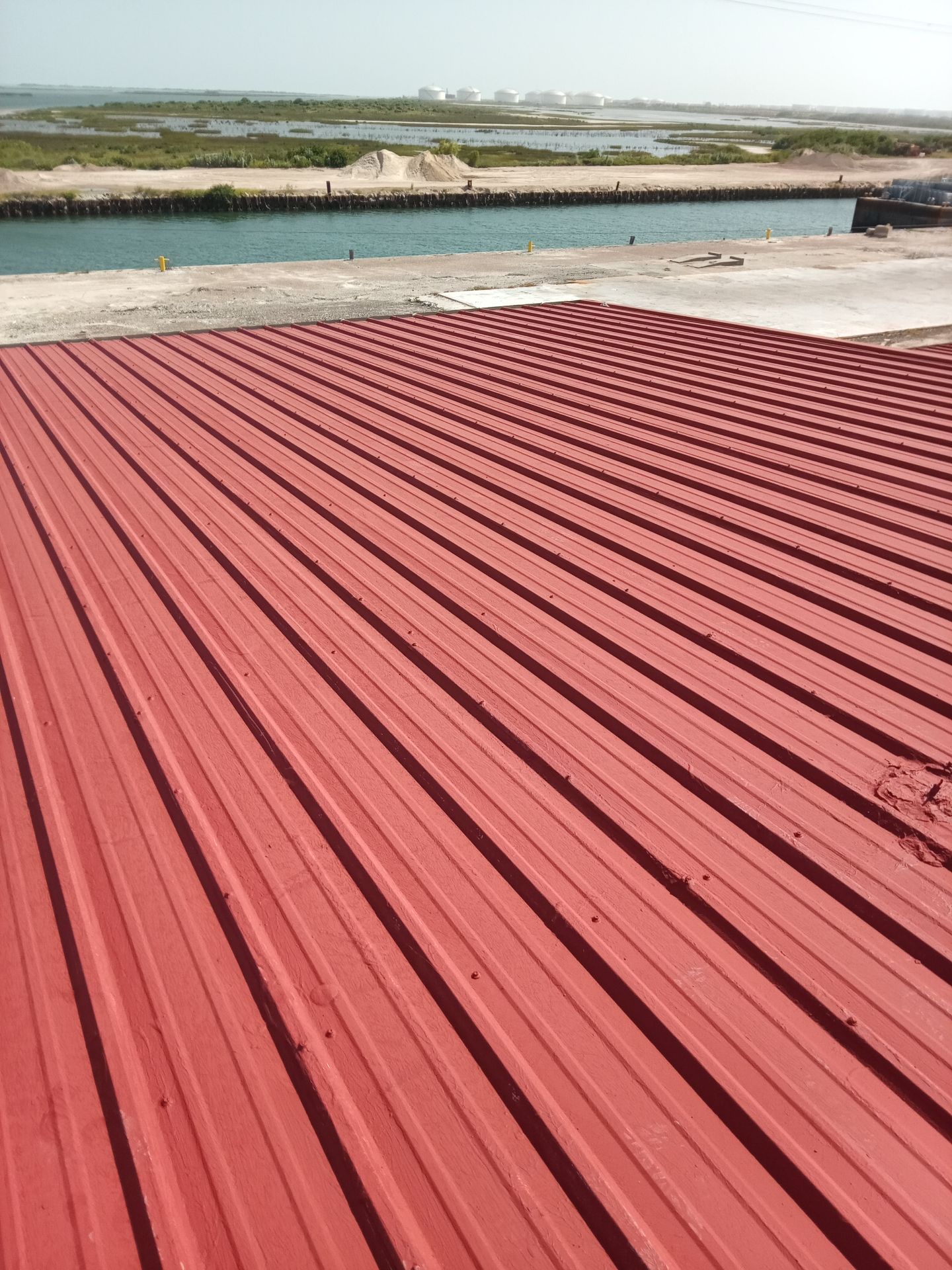 Ingleside Waterfront Industrial Waterproofing by Bayfront Roofing and Construction