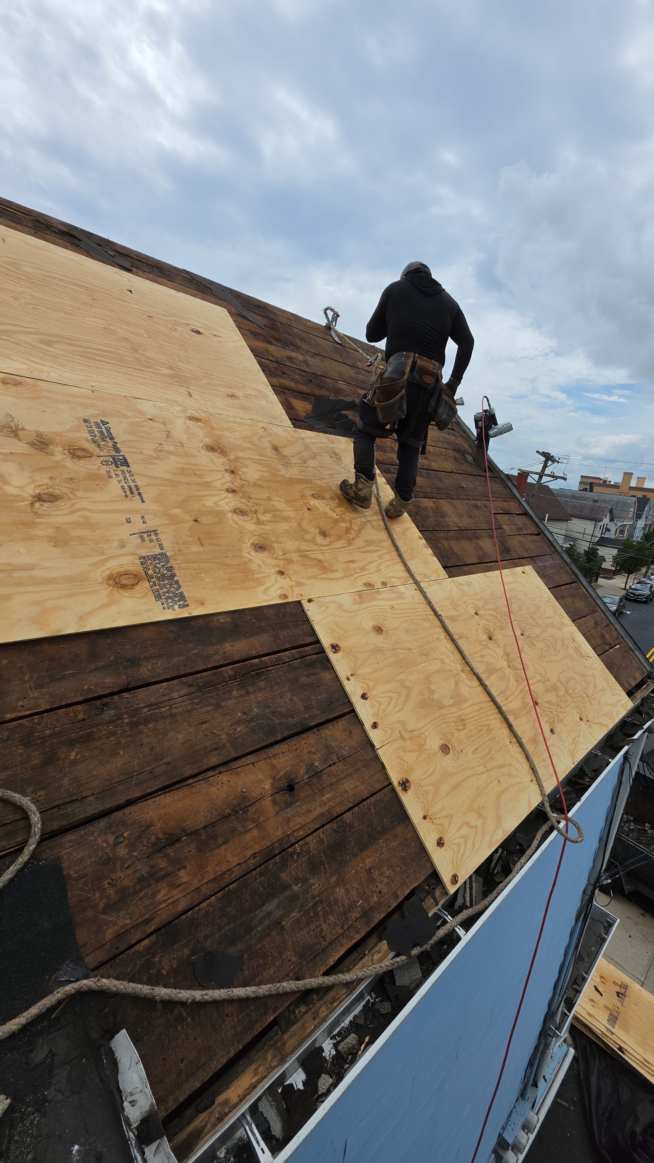 Full Residential Roof Replacement and Decking Repair in East Newark by AVEQOR