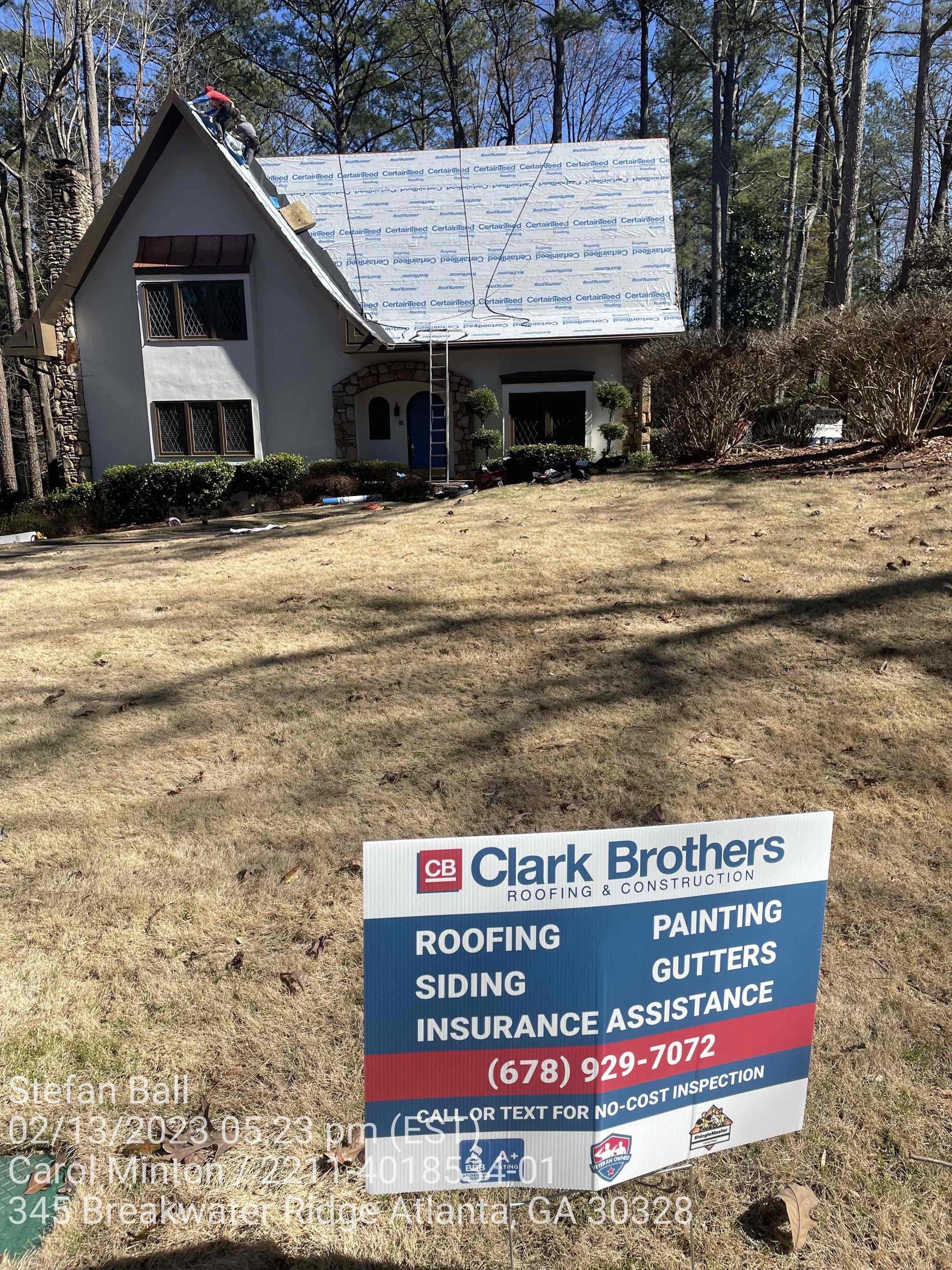 Roof Replacement-Stefan by Clark Brothers Roofing & Construction
