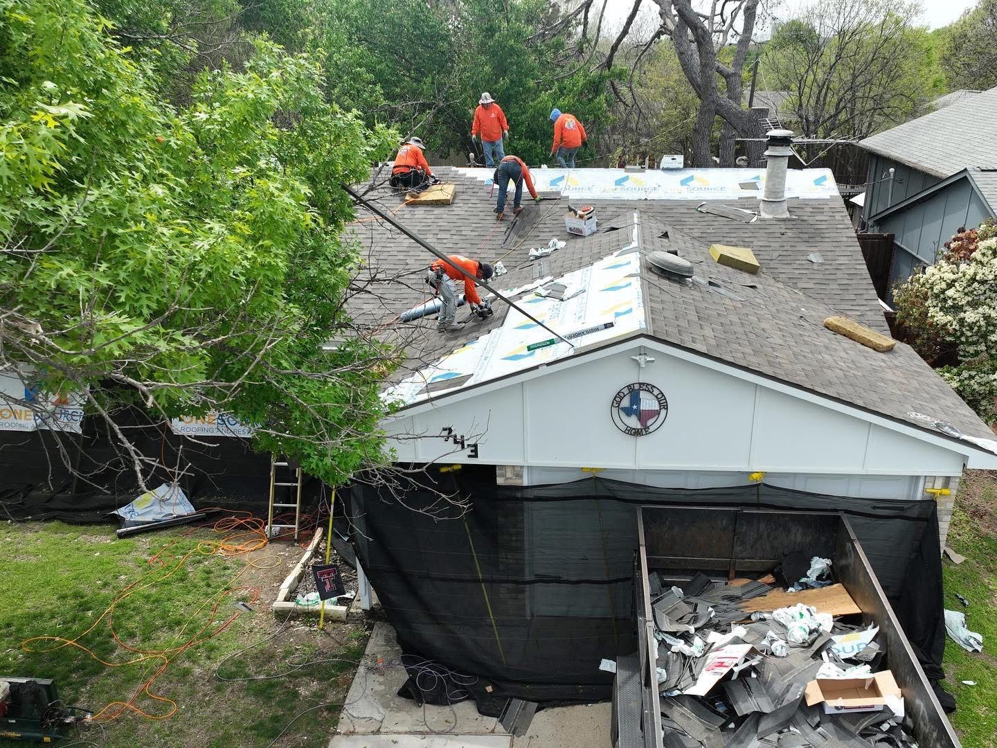 Residential Roofing Installation using Malarkey Highlander Weathered Wood Plus by OneSource Roofing and Restoration