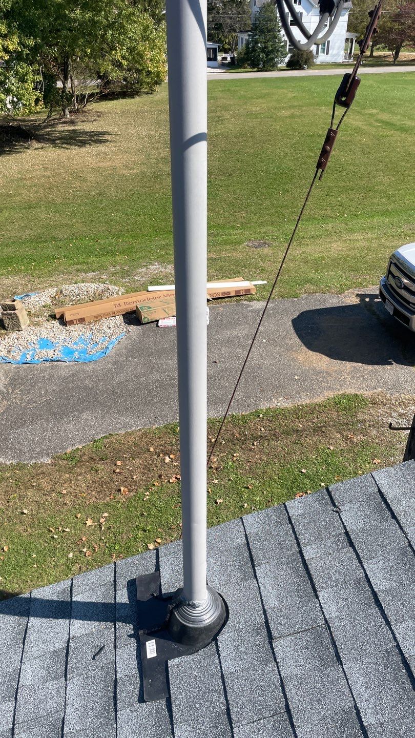 Residential Roofing Installation using GAF Timberline HDZ by Rainstoppers Roofing