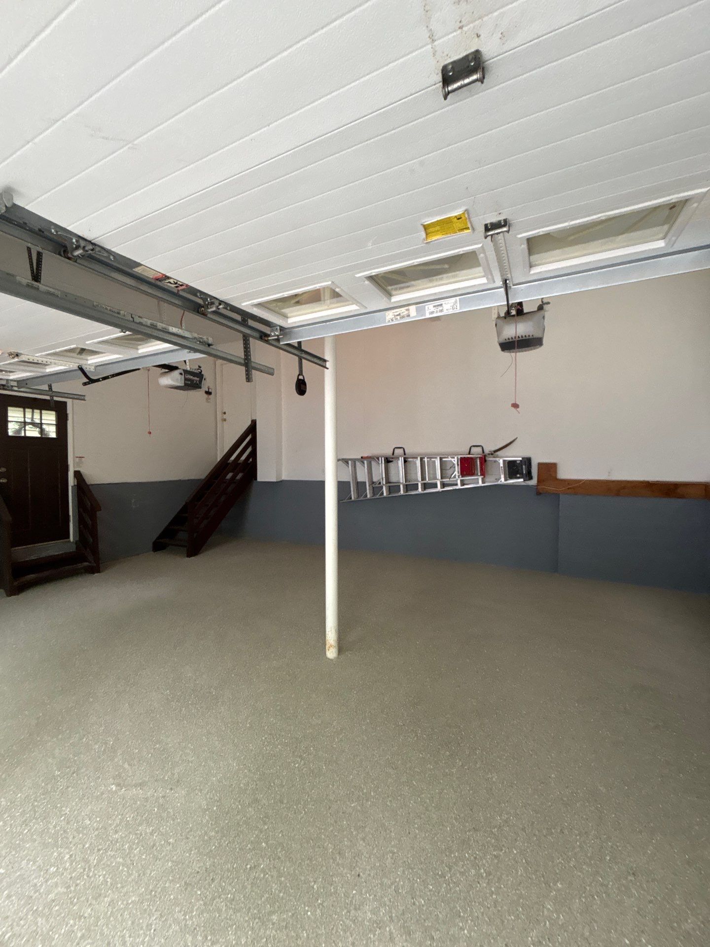 Travertine Polyurea Garage Floor Coating in Randolph, New Jersey by Spectrum Painting, LLC