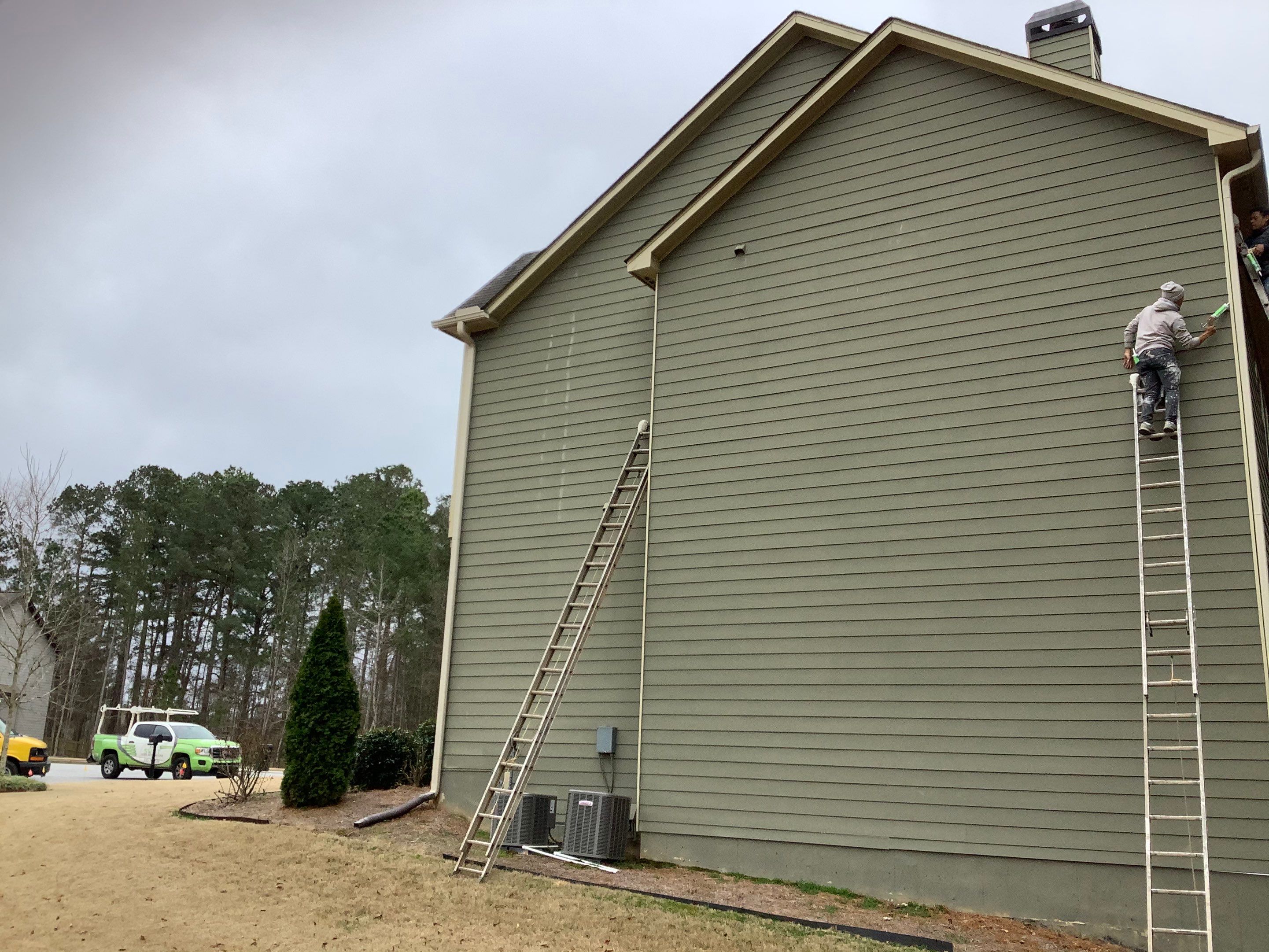 Complete Exterior Home Painting and Siding Refresh in Powder Springs by Swift Home Renovations