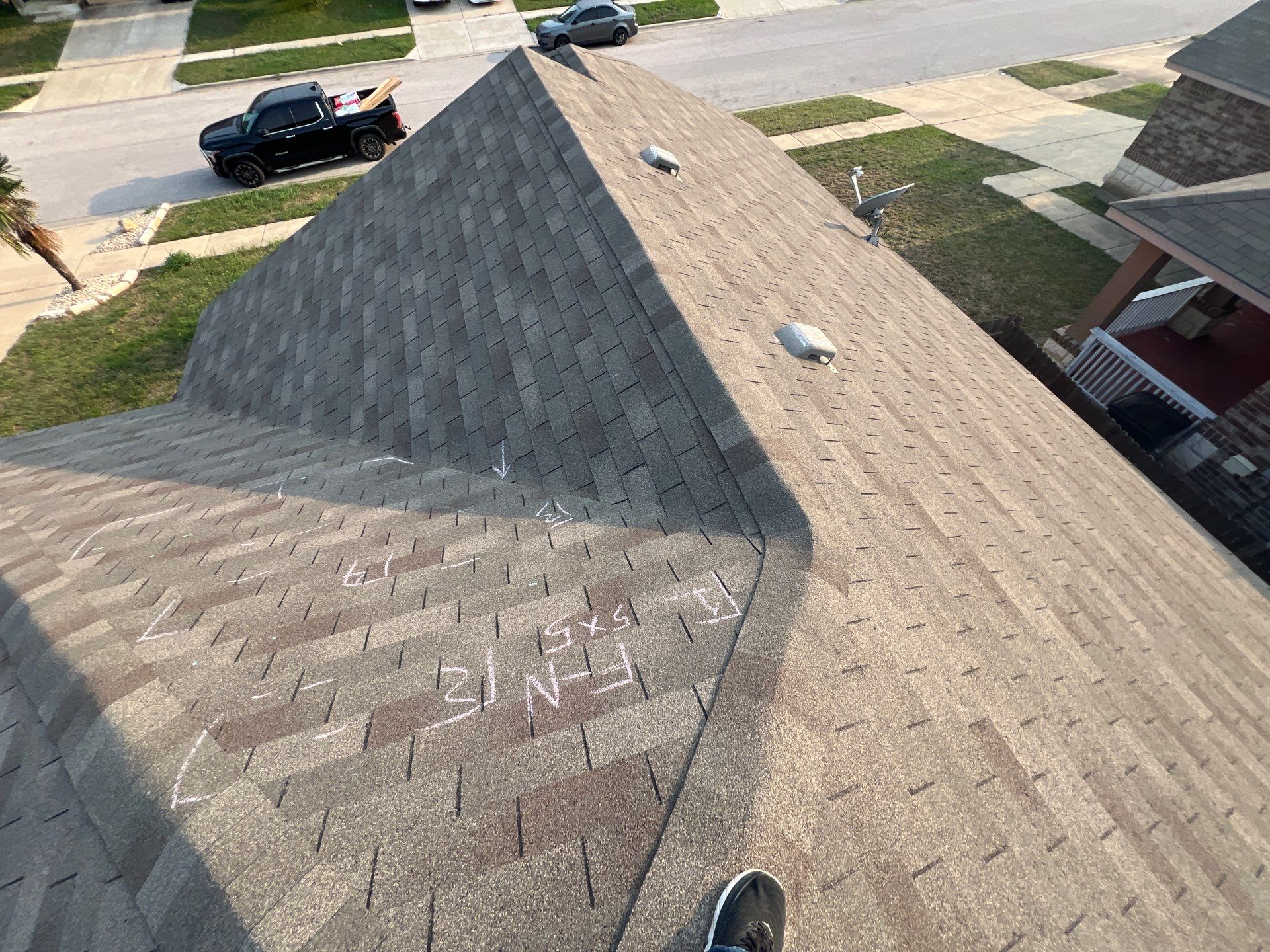 Complete Residential Roof Replacement and Decking Repair in Killeen by Caliber Restoration LLC