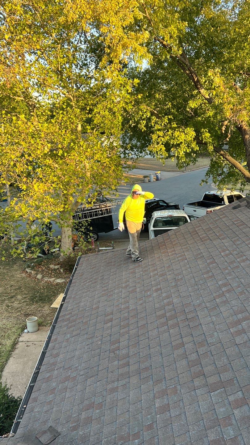 Residential Roofing Installation using GAF Natural Shadow  by A & H Roofing and Contracting