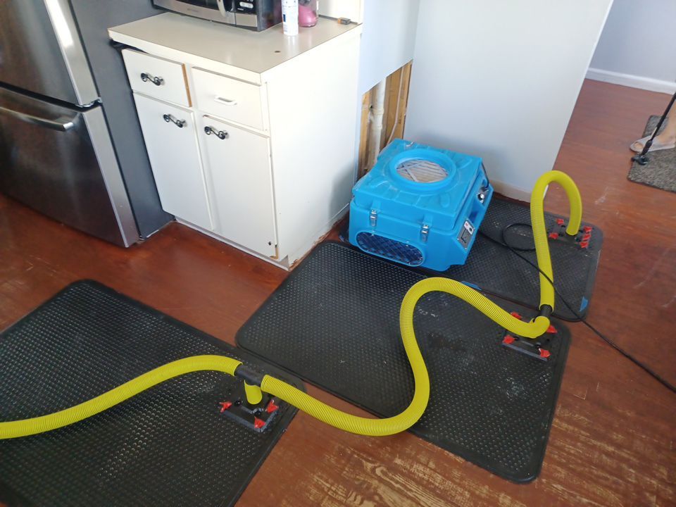 Project in West Bloomfield Township by EzDry Water Mitigation & Property Restoration