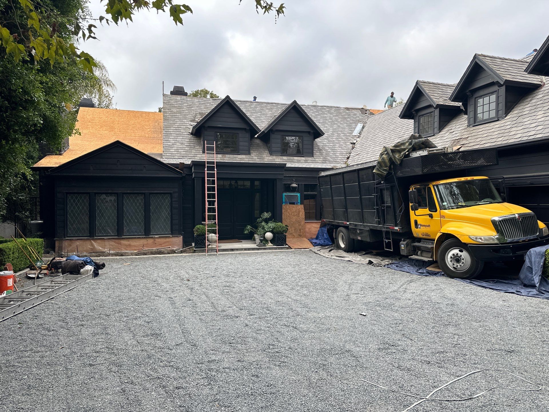 Synthetic Slate Tile Project in Brentwood by Hull Brothers Roofing