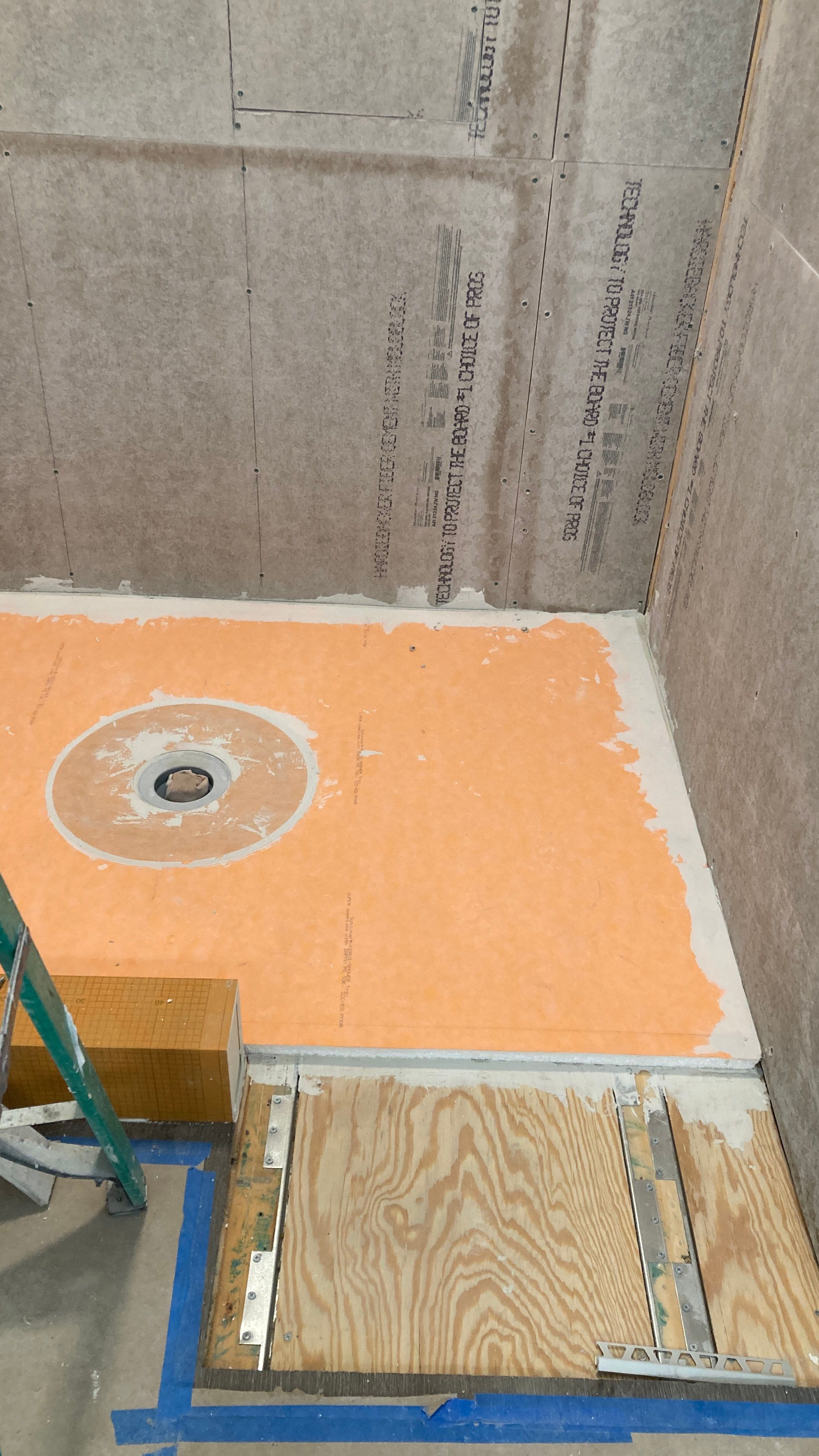 Stunning Tile Shower Installation  by Footprints Floors of Nashville