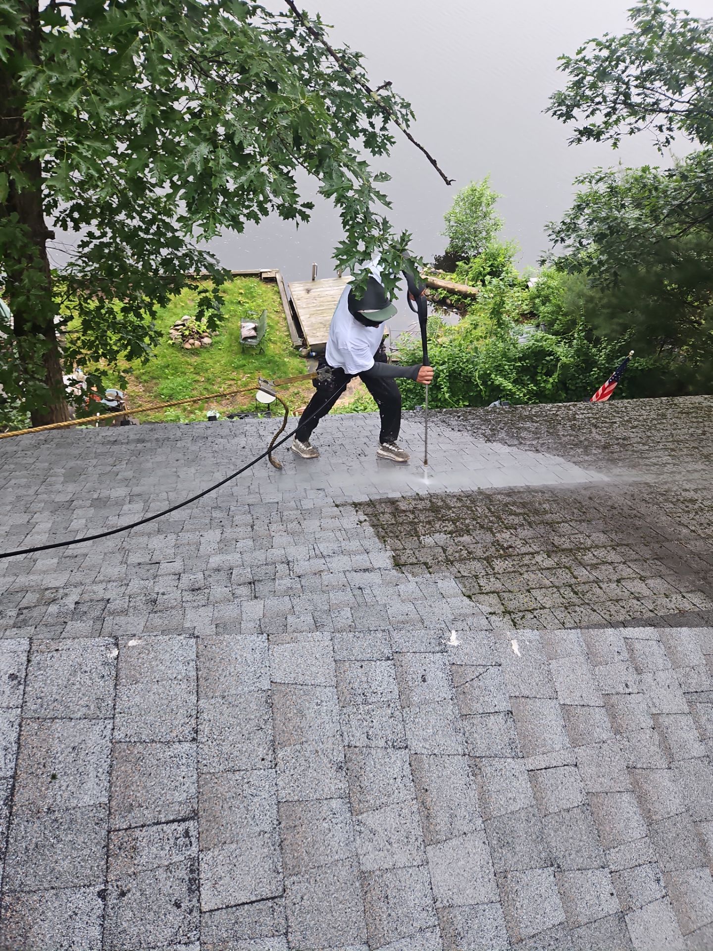 Leak Repair & Roof Wash – Groton, MA by Mighty Dog Roofing of Greater Middlesex County